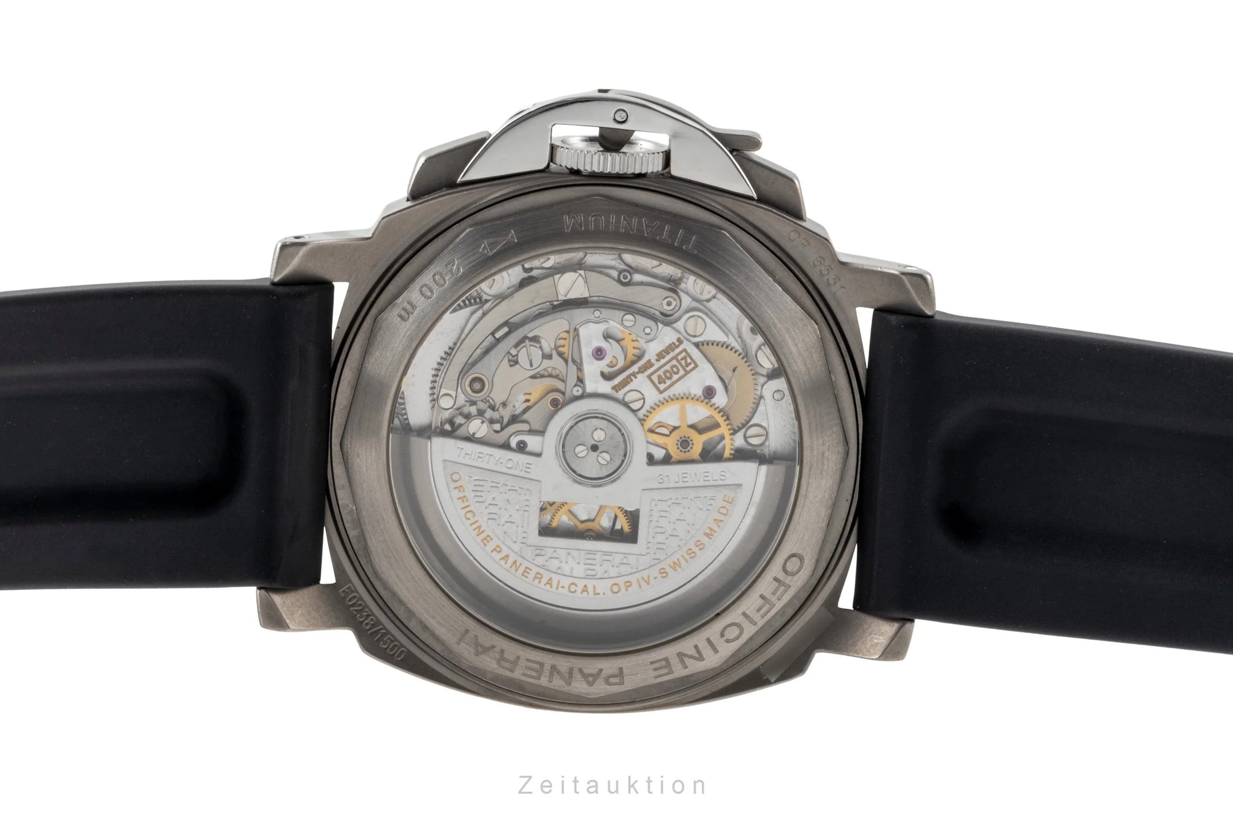 Panerai Luminor  chronograph titanium automatic men's watch PAM00074  [2600142] - Image 12