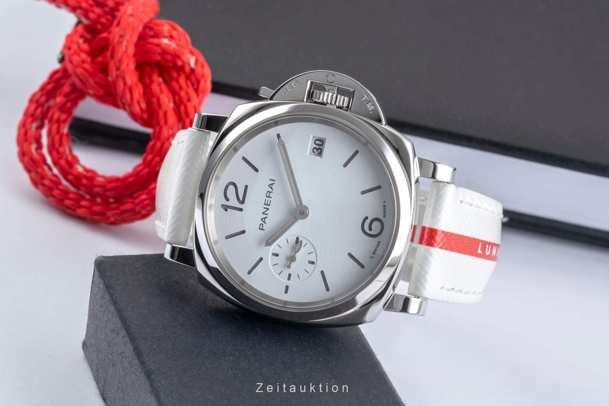 Panerai Luminor Due Luna steel automatic women's watch PAM01306  [2406603] - Image 2
