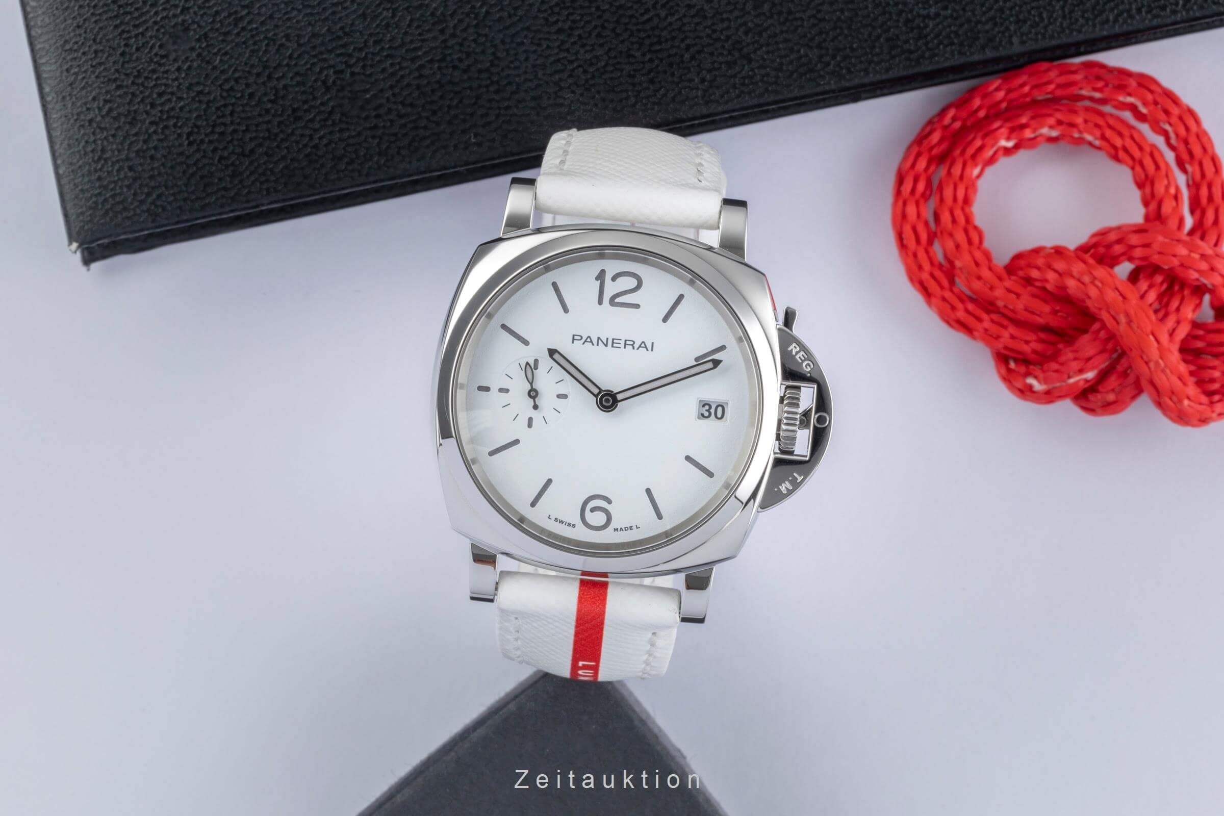 Panerai Luminor Due Luna steel automatic women's watch PAM01306  [2406603] - Image 3