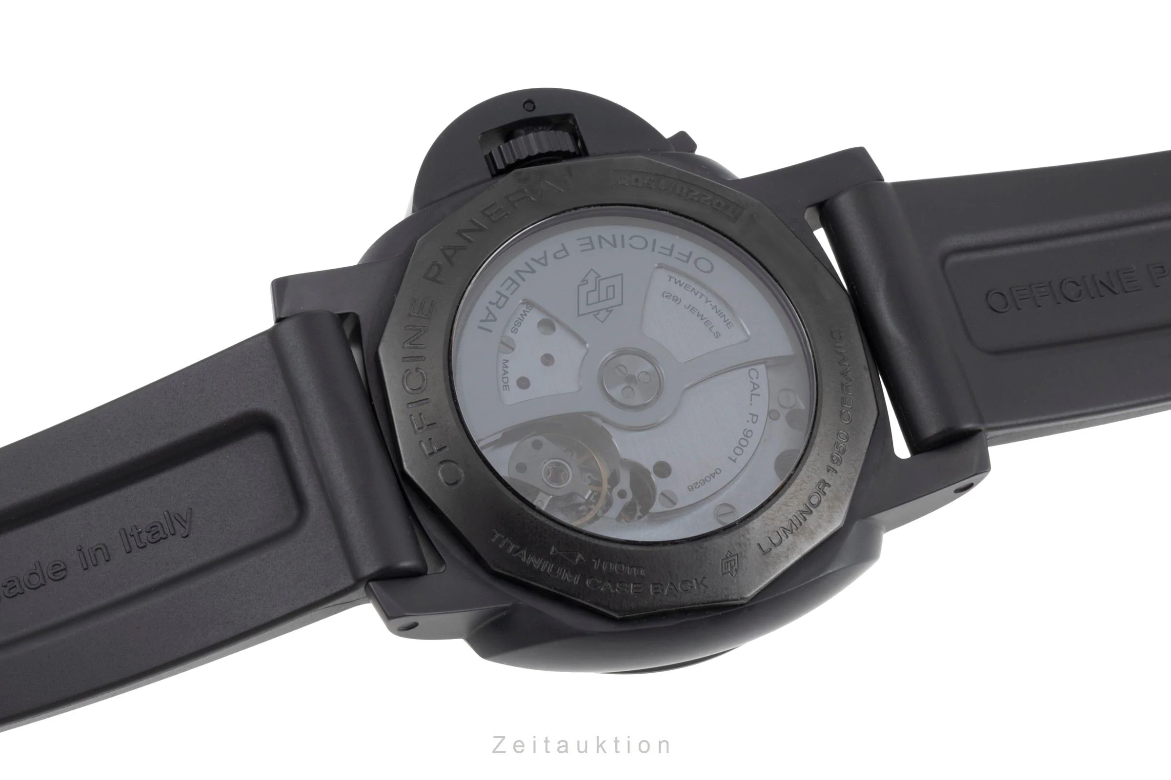 Panerai Luminor GMT ceramic / titanium automatic men's watch PAM00441  [2505528] - Image 12