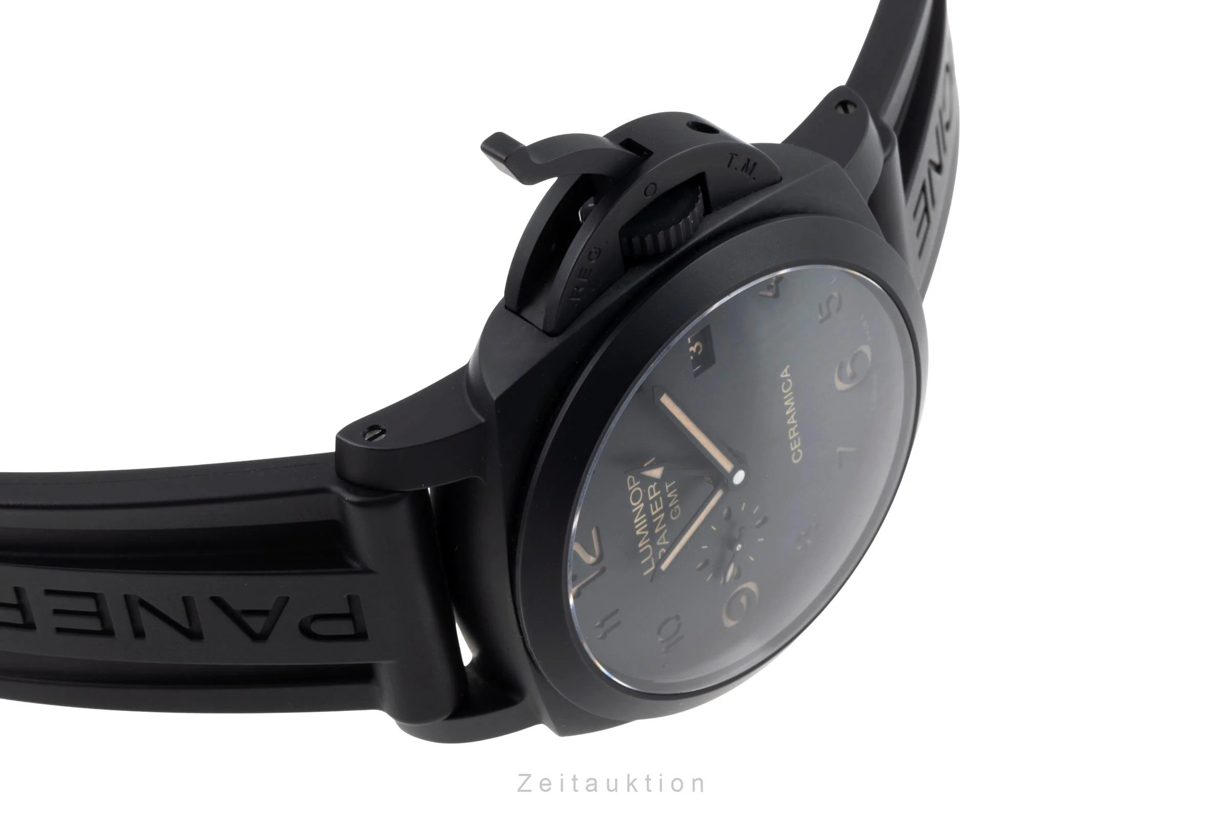 Panerai Luminor GMT ceramic / titanium automatic men's watch PAM00441  [2505528] - Image 14