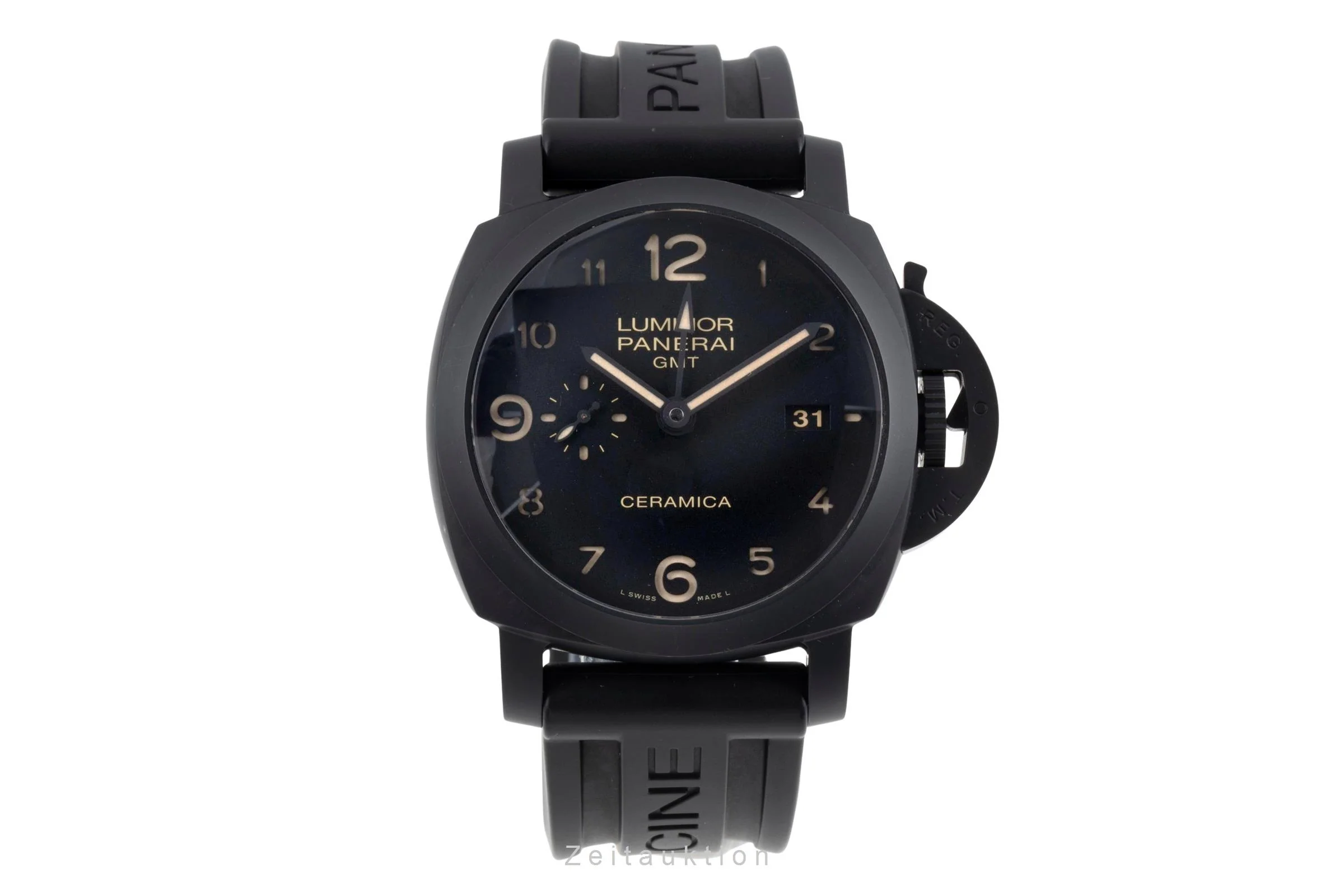Panerai Luminor GMT ceramic / titanium automatic men's watch PAM00441  [2505528] - Image 5