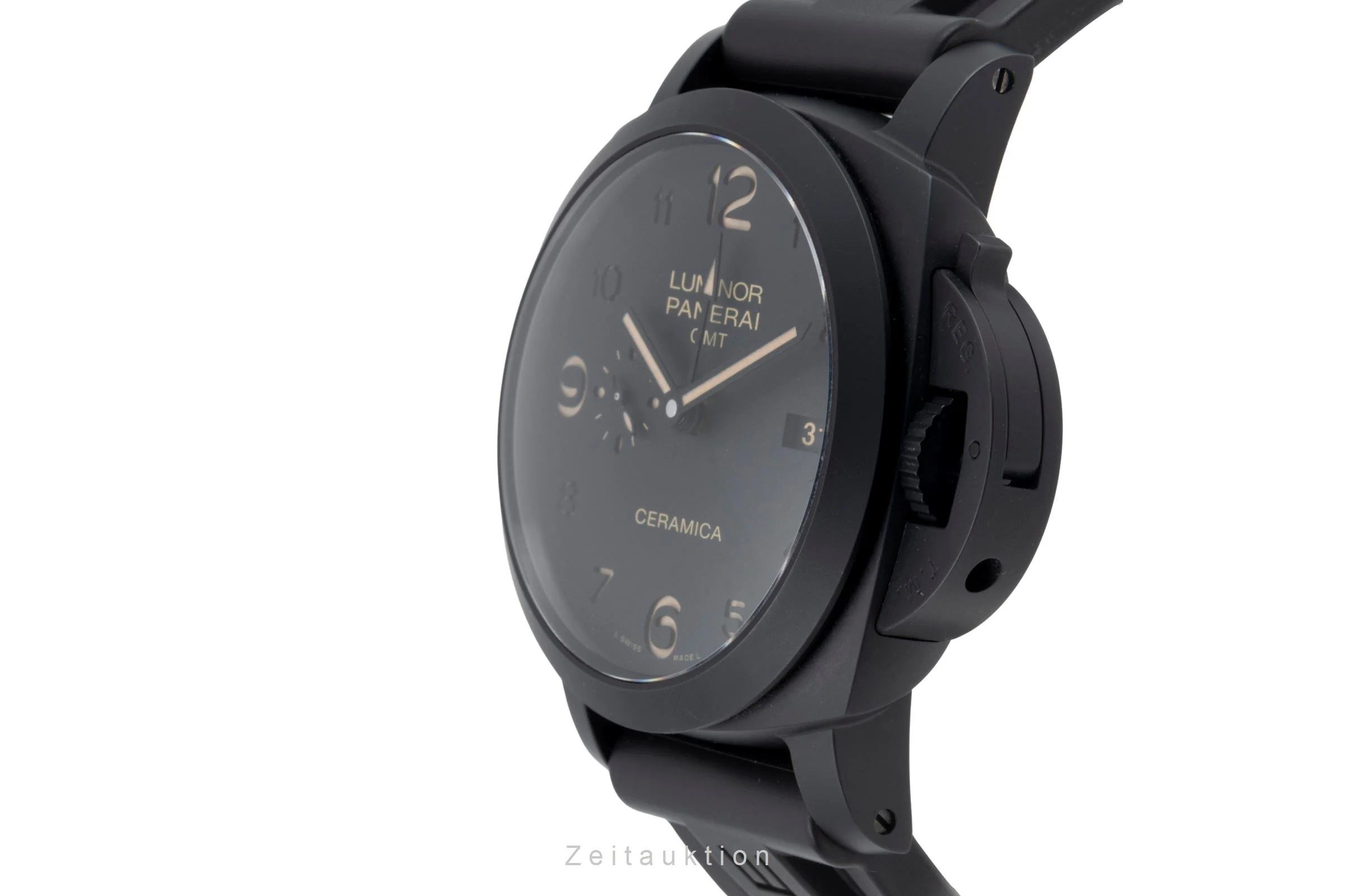 Panerai Luminor GMT ceramic / titanium automatic men's watch PAM00441  [2505528] - Image 7