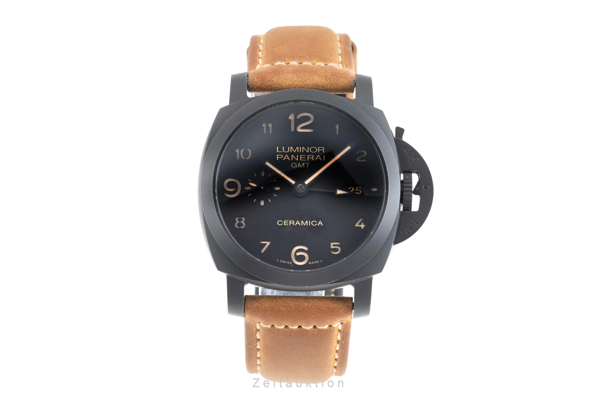 Panerai Luminor GMT ceramic / titanium automatic men's watch PAM00441  [2507463] - Image 5