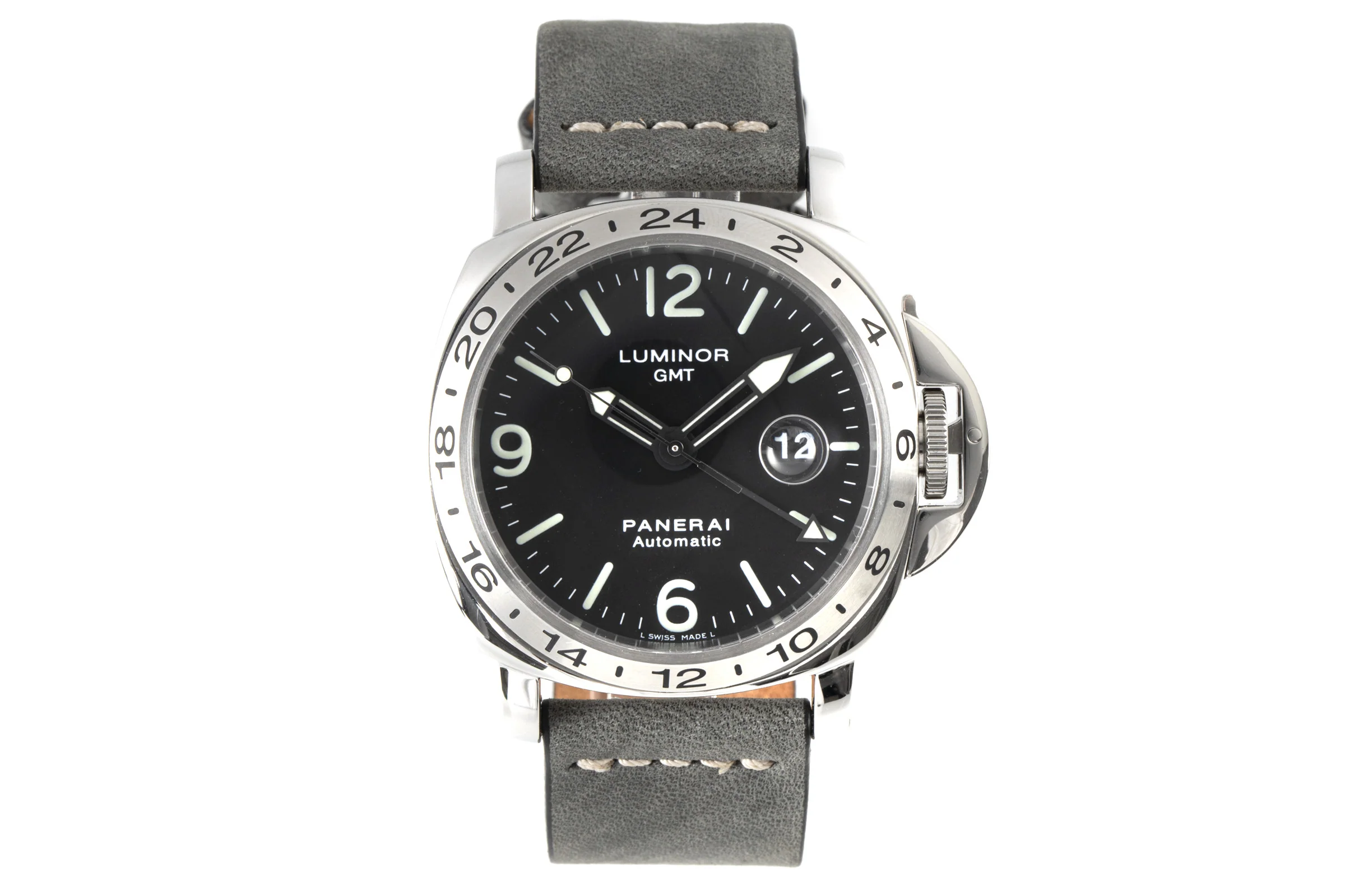 Panerai Luminor GMT steel automatic men's watch OP6505  [2100158] - Image 4