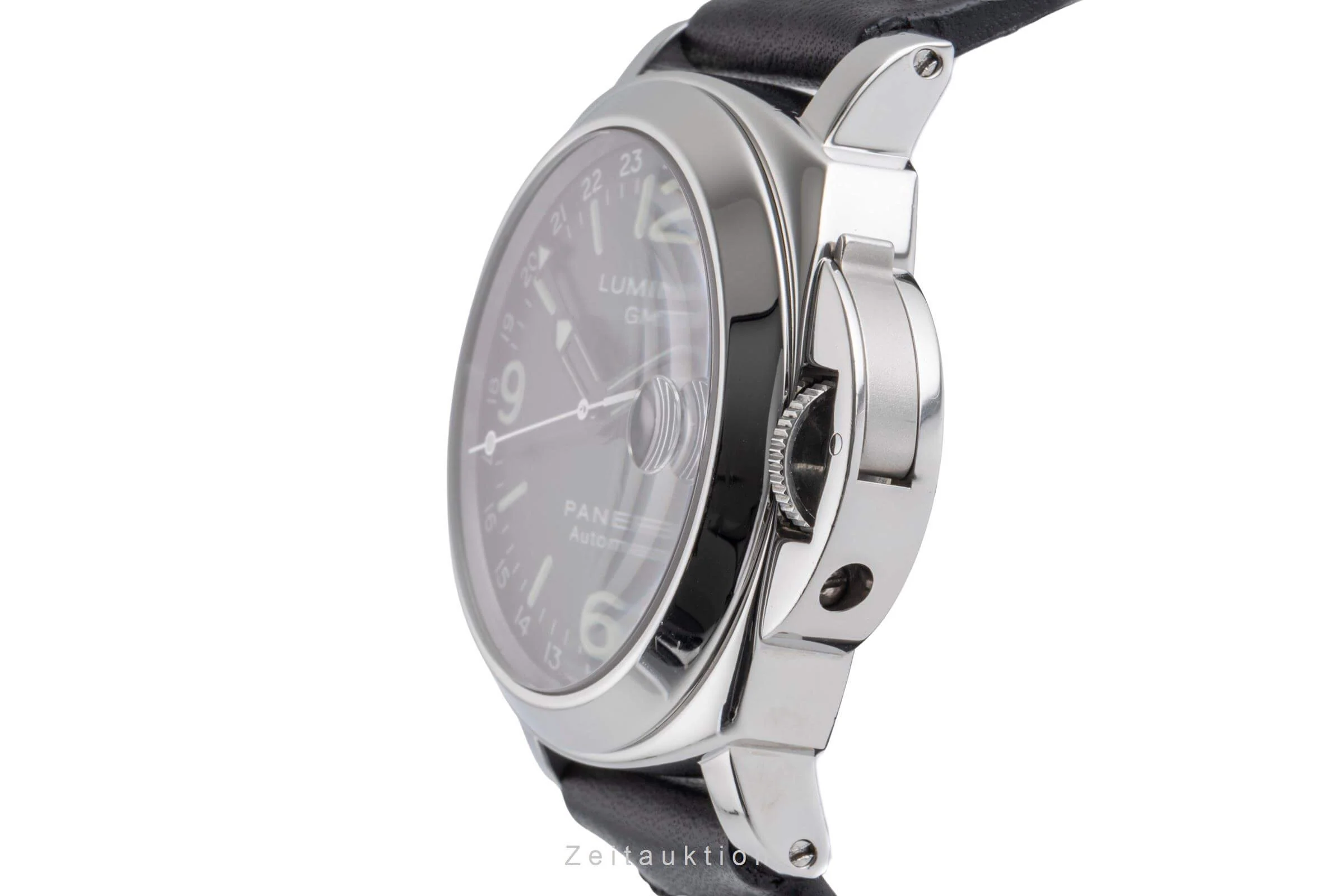 Panerai Luminor GMT steel automatic men's watch PAM00063  [2501188] - Image 7