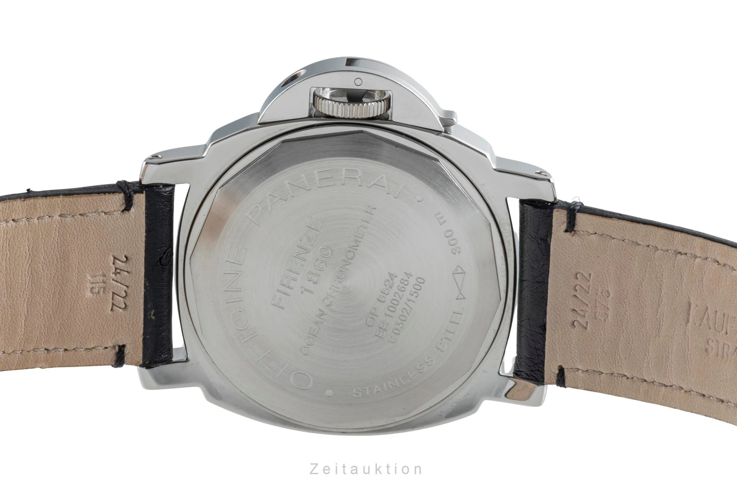 Panerai Luminor GMT steel automatic men's watch PAM00063  [2506177] - Image 12