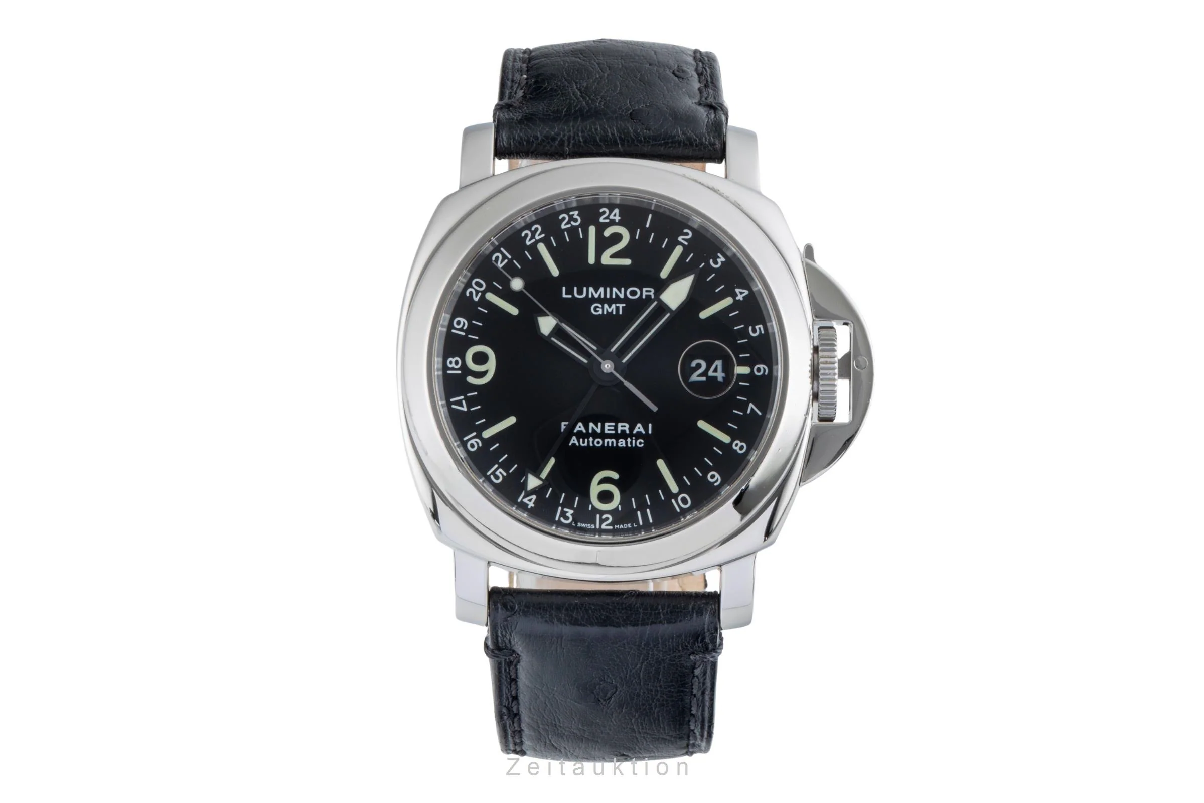 Panerai Luminor GMT steel automatic men's watch PAM00063  [2506177] - Image 5