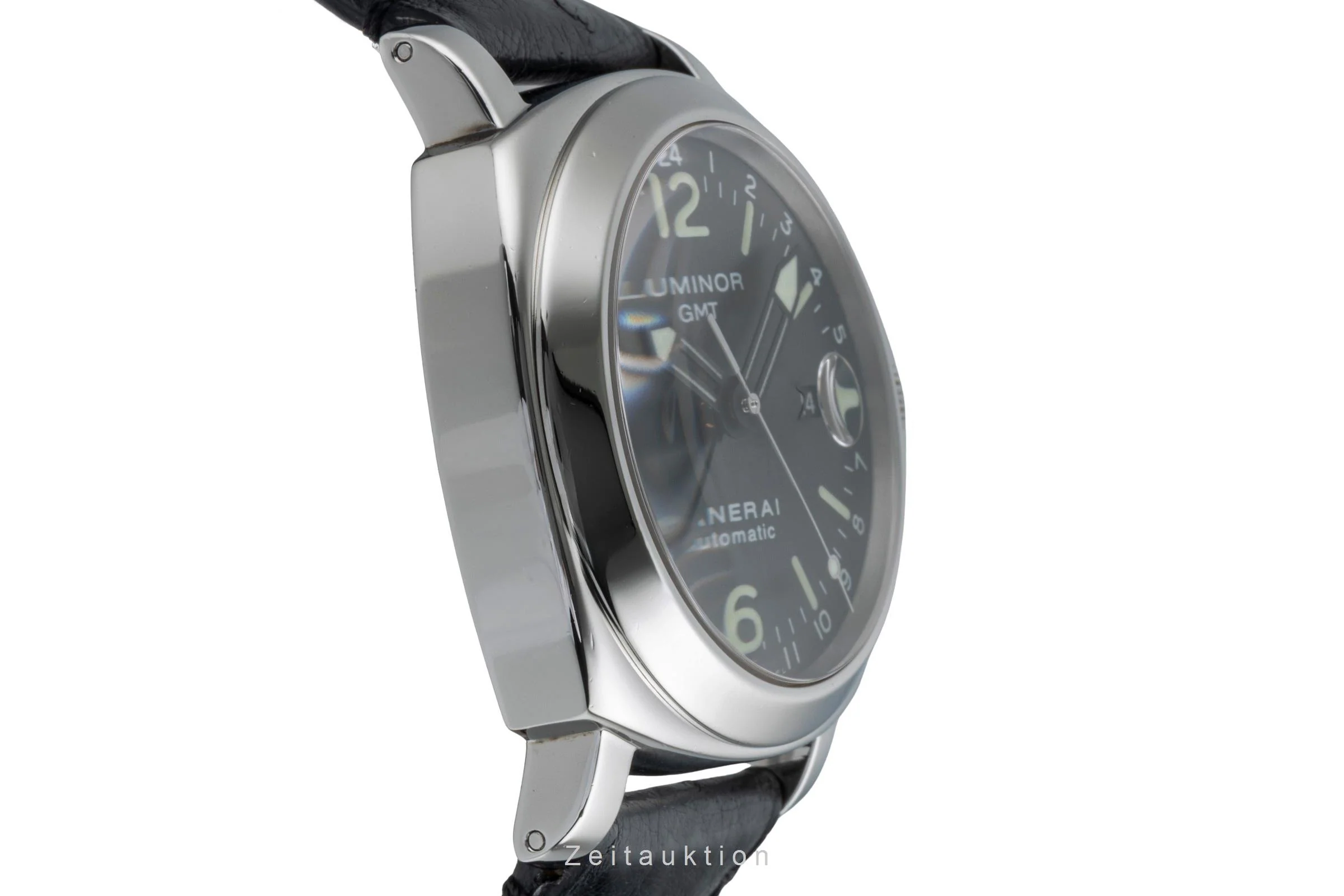 Panerai Luminor GMT steel automatic men's watch PAM00063  [2506177] - Image 8