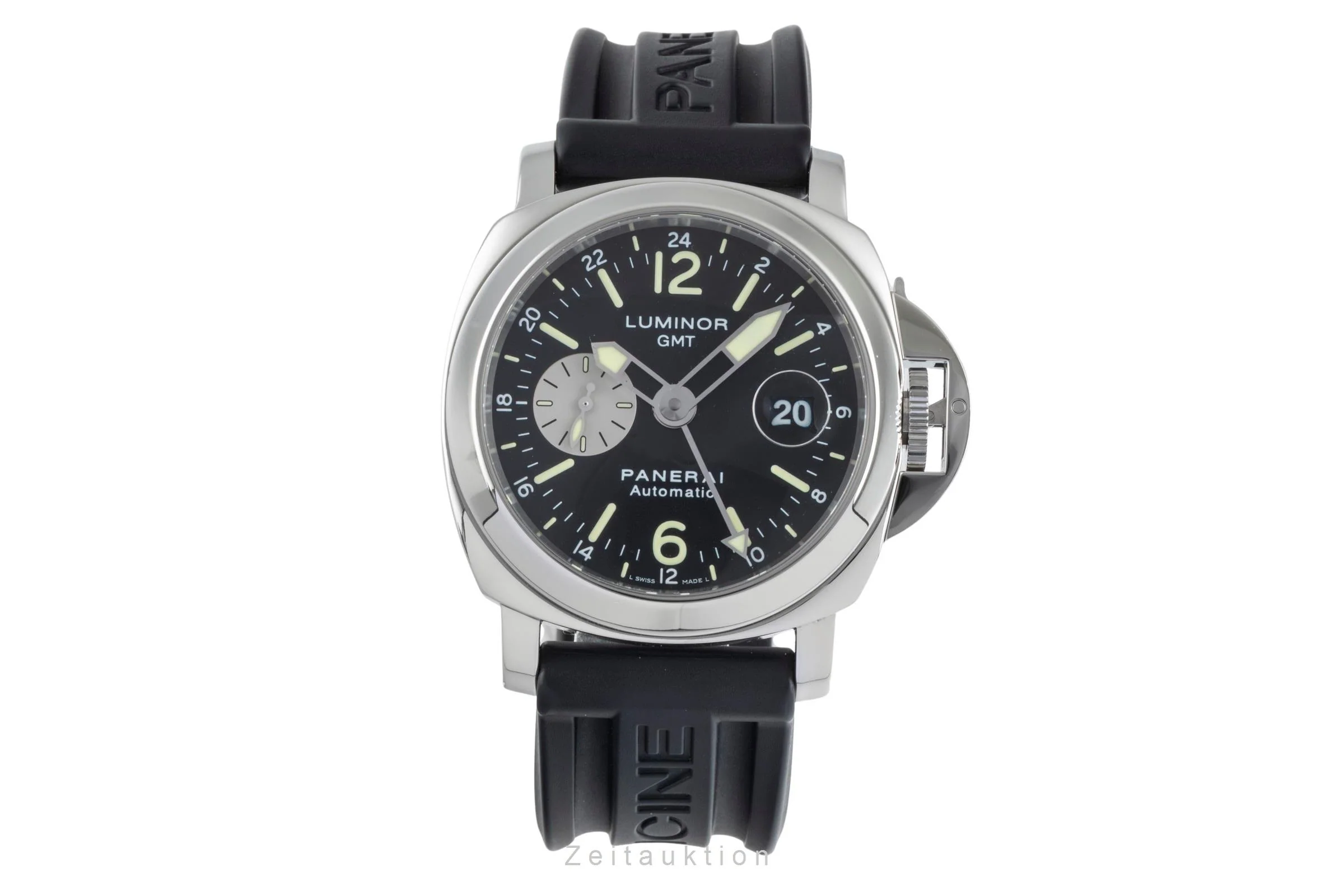Panerai Luminor GMT steel automatic men's watch PAM00088  [2504702] - Image 5