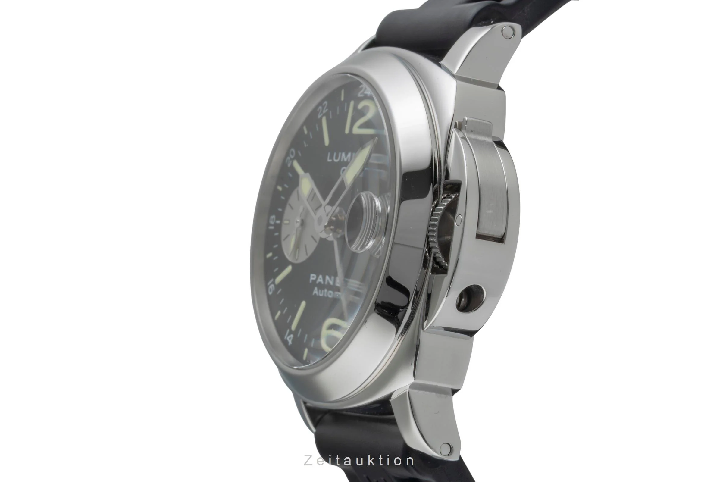 Panerai Luminor GMT steel automatic men's watch PAM00088  [2504702] - Image 7