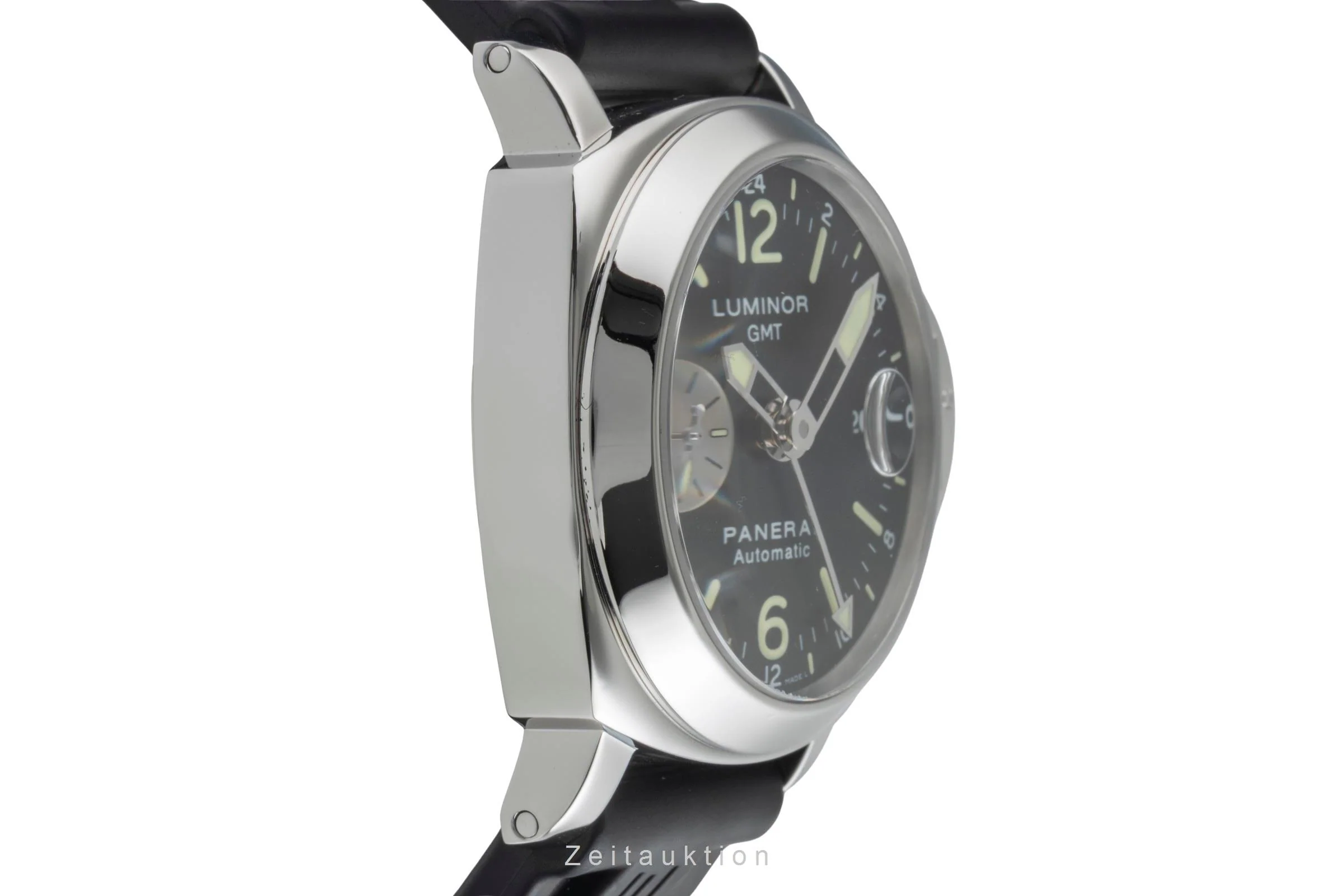 Panerai Luminor GMT steel automatic men's watch PAM00088  [2504702] - Image 8