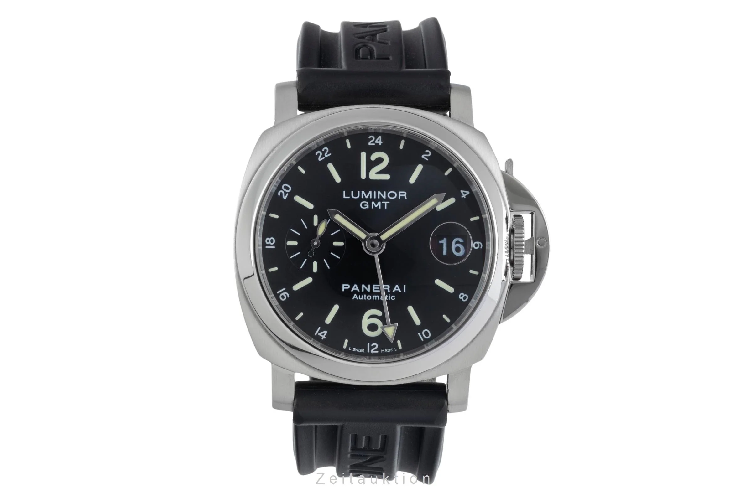 Panerai Luminor GMT steel automatic men's watch PAM00244  [2505030] - Image 5