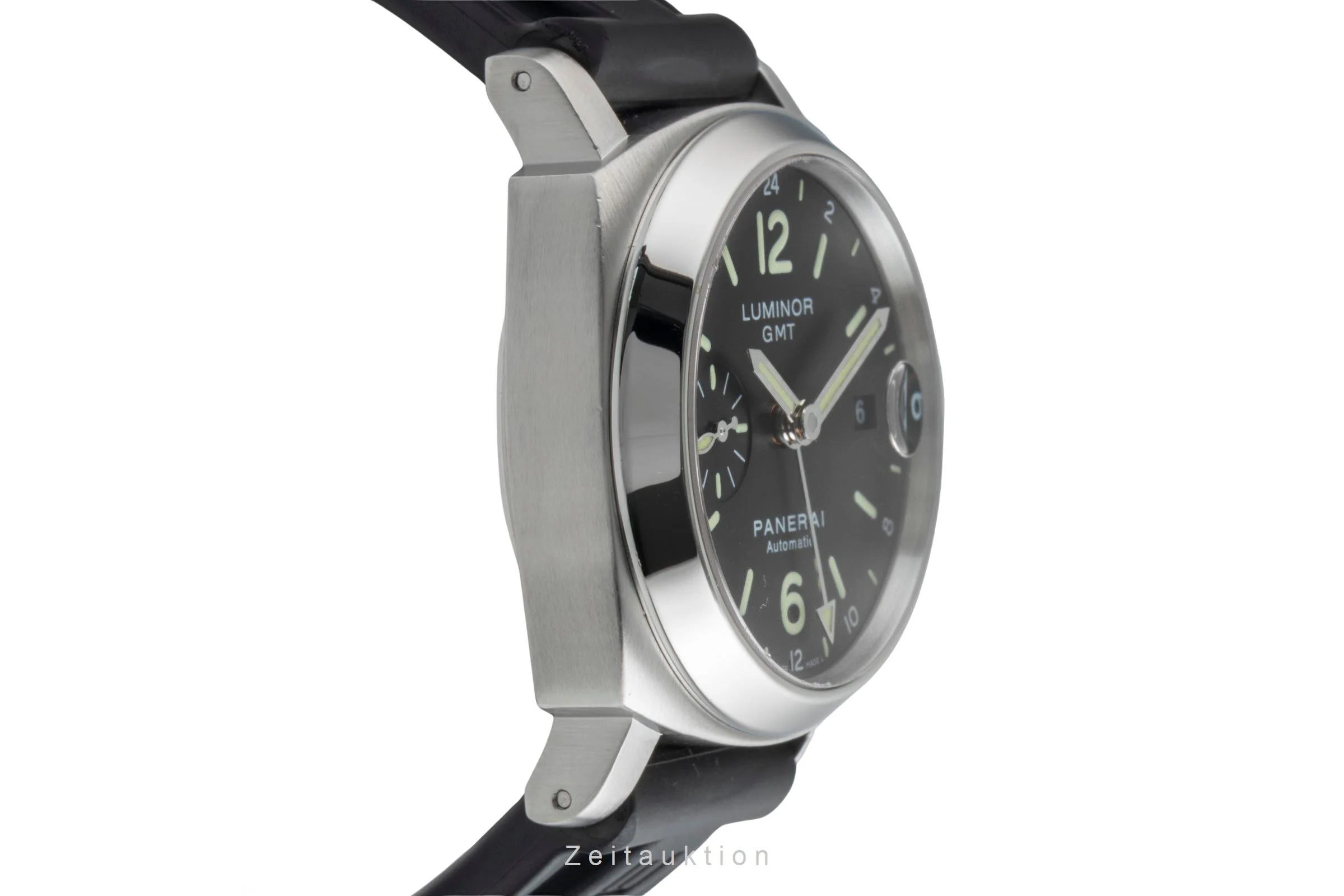 Panerai Luminor GMT steel automatic men's watch PAM00244  [2505030] - Image 8