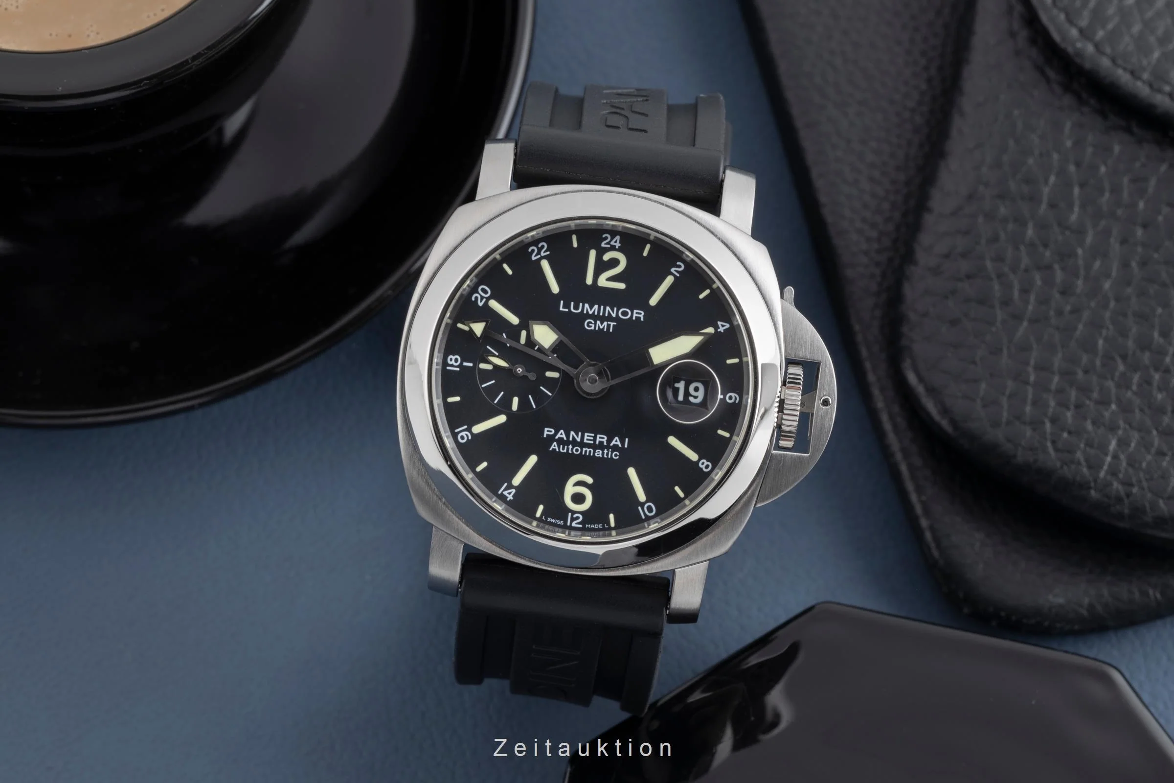 Panerai Luminor GMT steel automatic men's watch PAM00297  [2502492] - Image 4