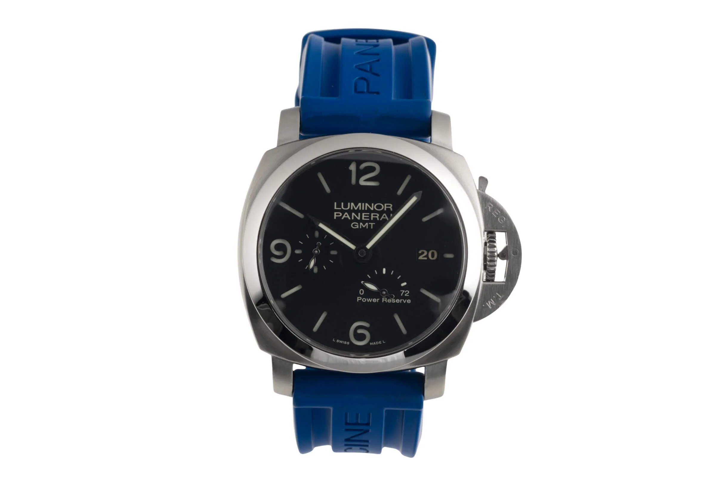 Panerai Luminor GMT steel automatic men's watch PAM00321 LP: 10800EUR  [2501365] - Image 5