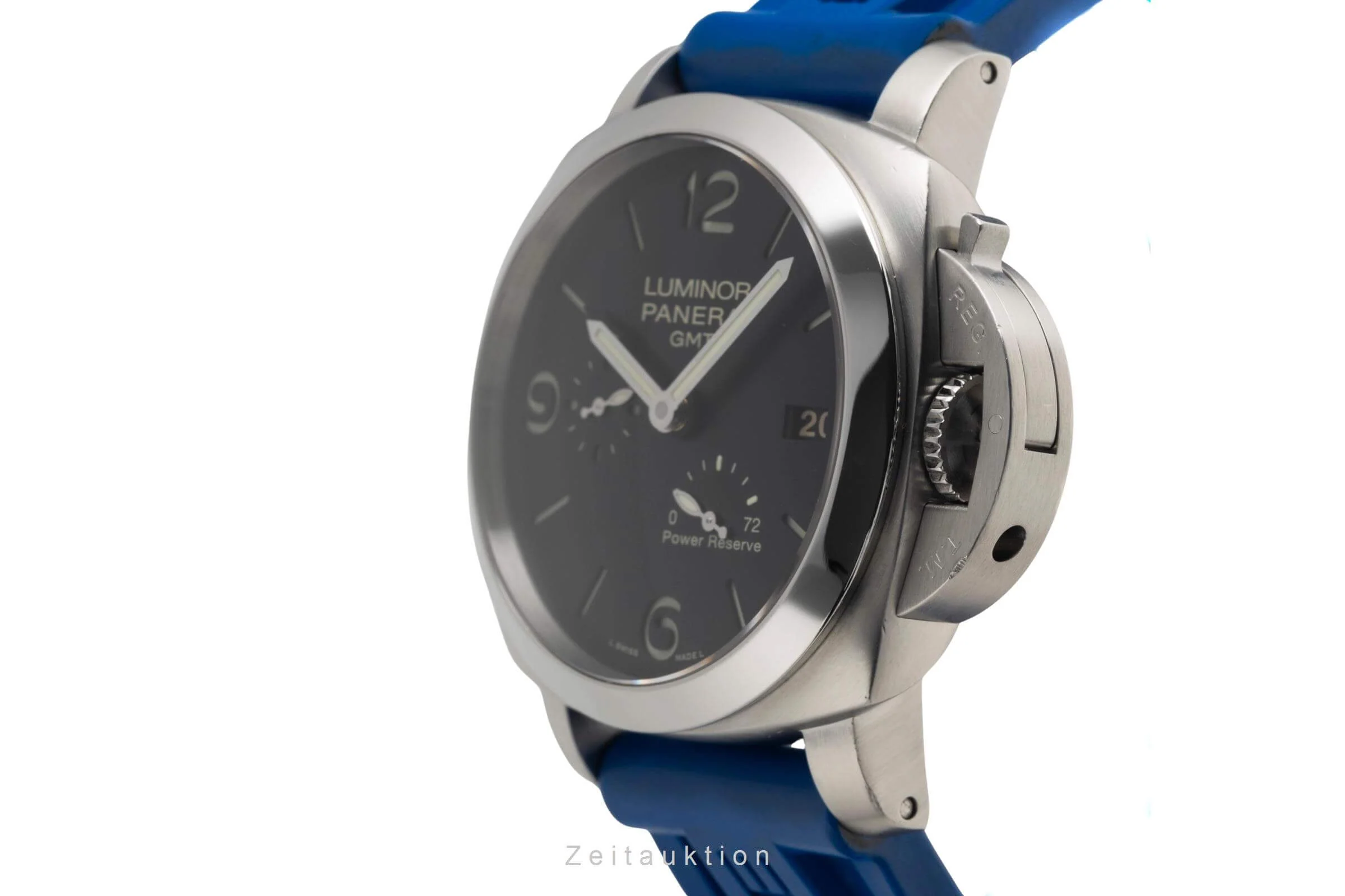 Panerai Luminor GMT steel automatic men's watch PAM00321 LP: 10800EUR  [2501365] - Image 7