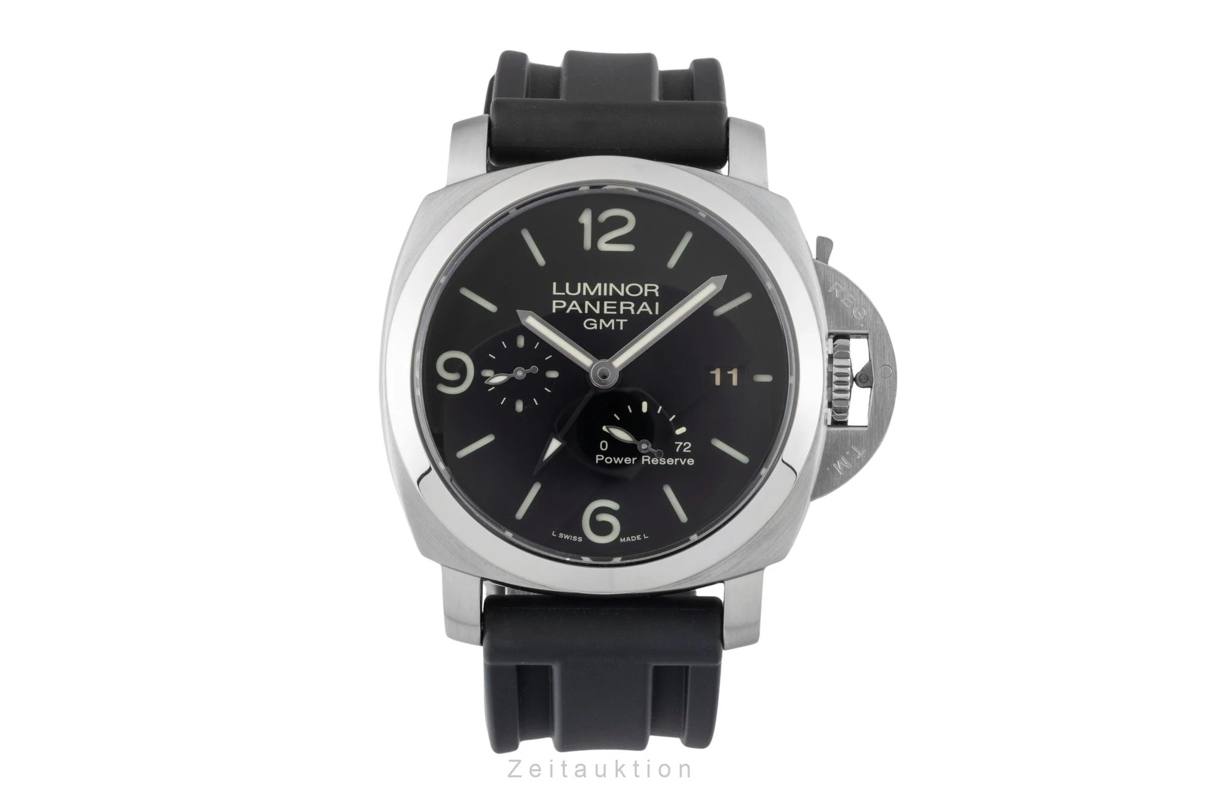 Panerai Luminor GMT steel automatic men's watch PAM00321  [2600611] - Image 5