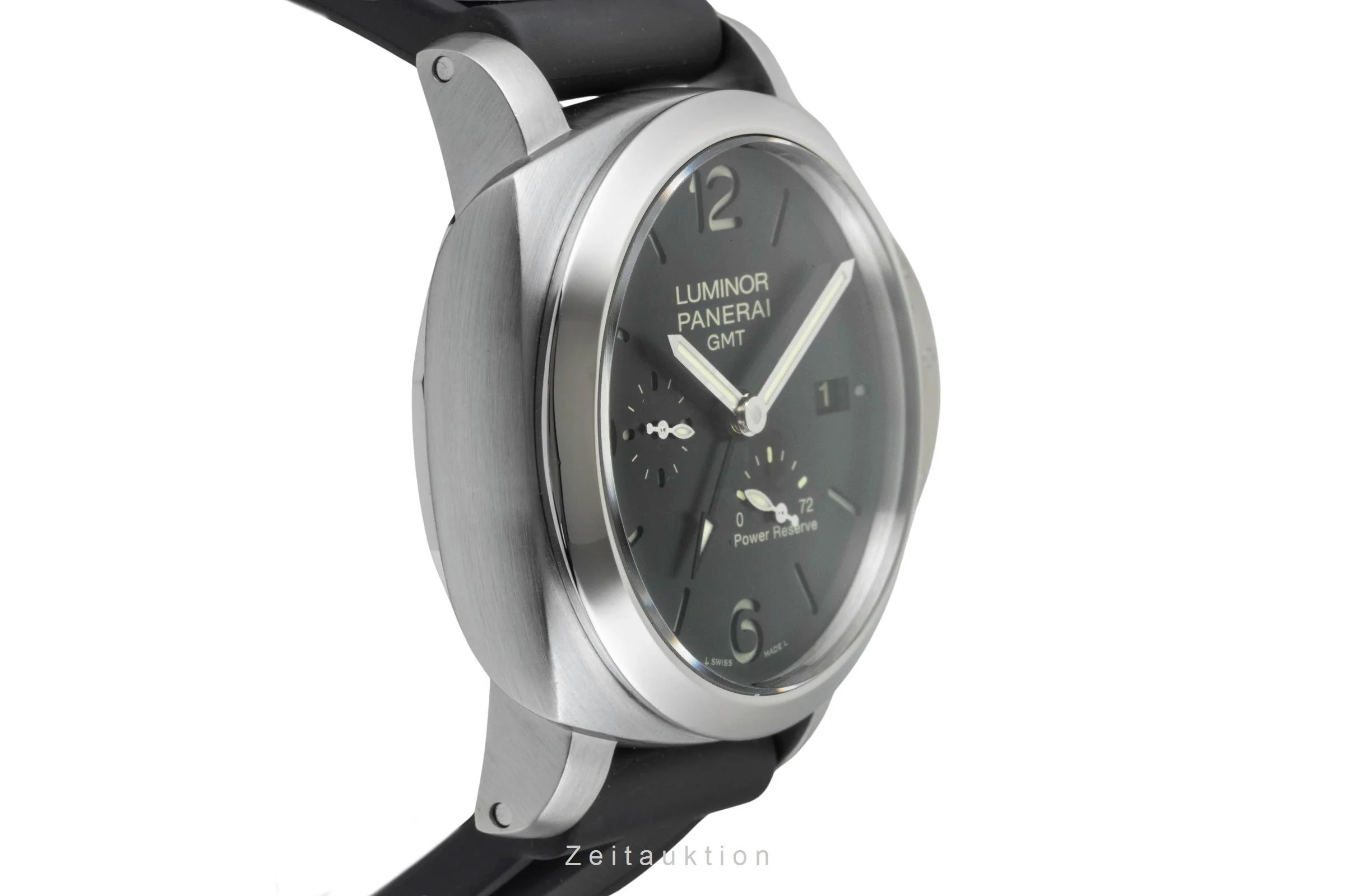 Panerai Luminor GMT steel automatic men's watch PAM00321  [2600611] - Image 8