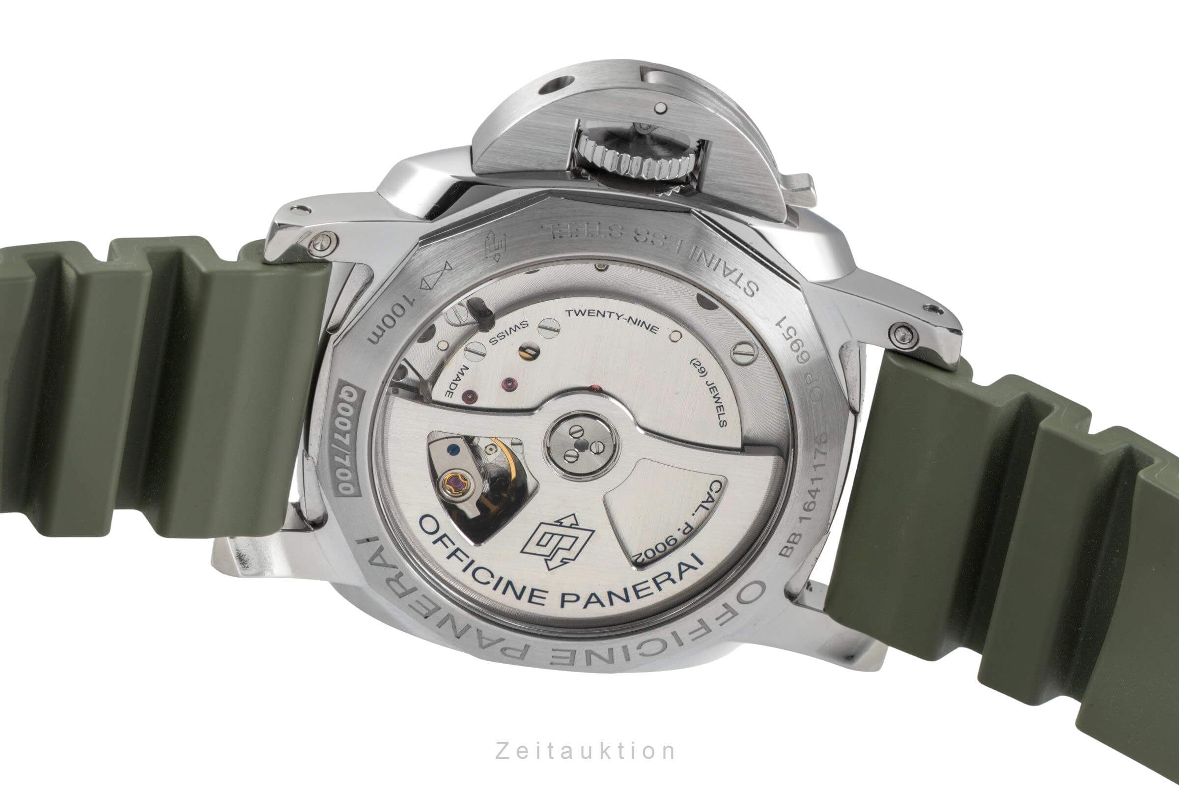 Panerai Luminor GMT steel automatic men's watch PAM00537  [2501473] - Image 10