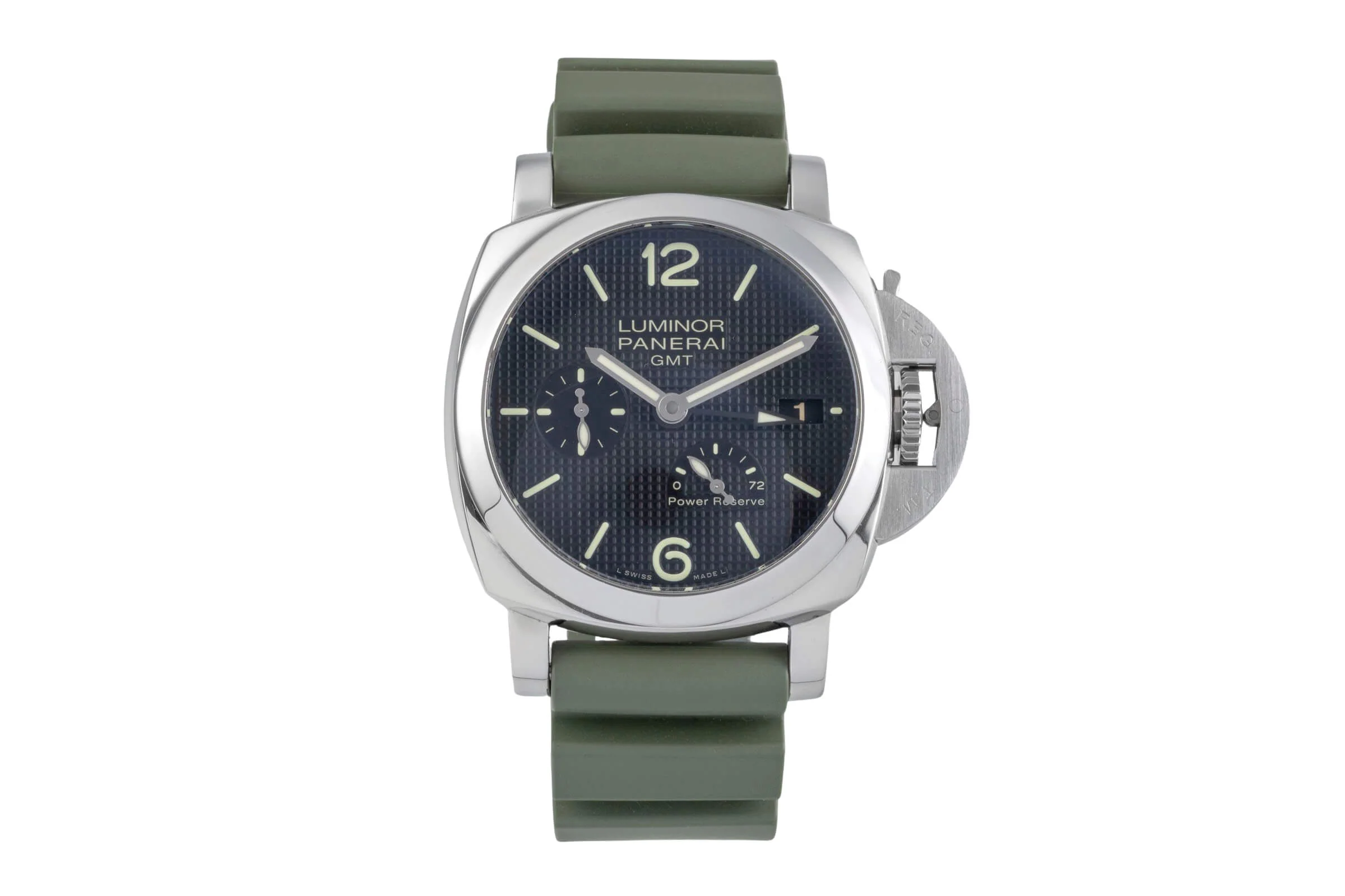 Panerai Luminor GMT steel automatic men's watch PAM00537  [2501473] - Image 5