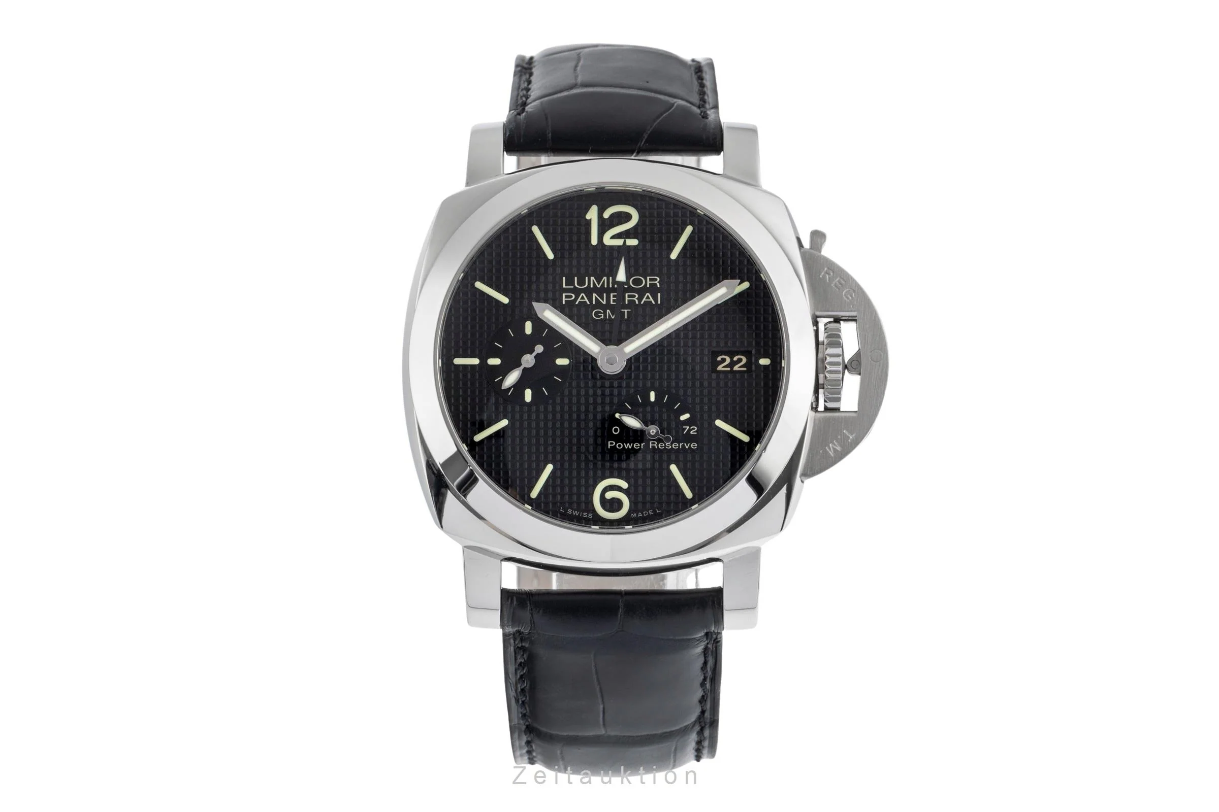 Panerai Luminor GMT steel automatic men's watch PAM00537  [2504135] - Image 5