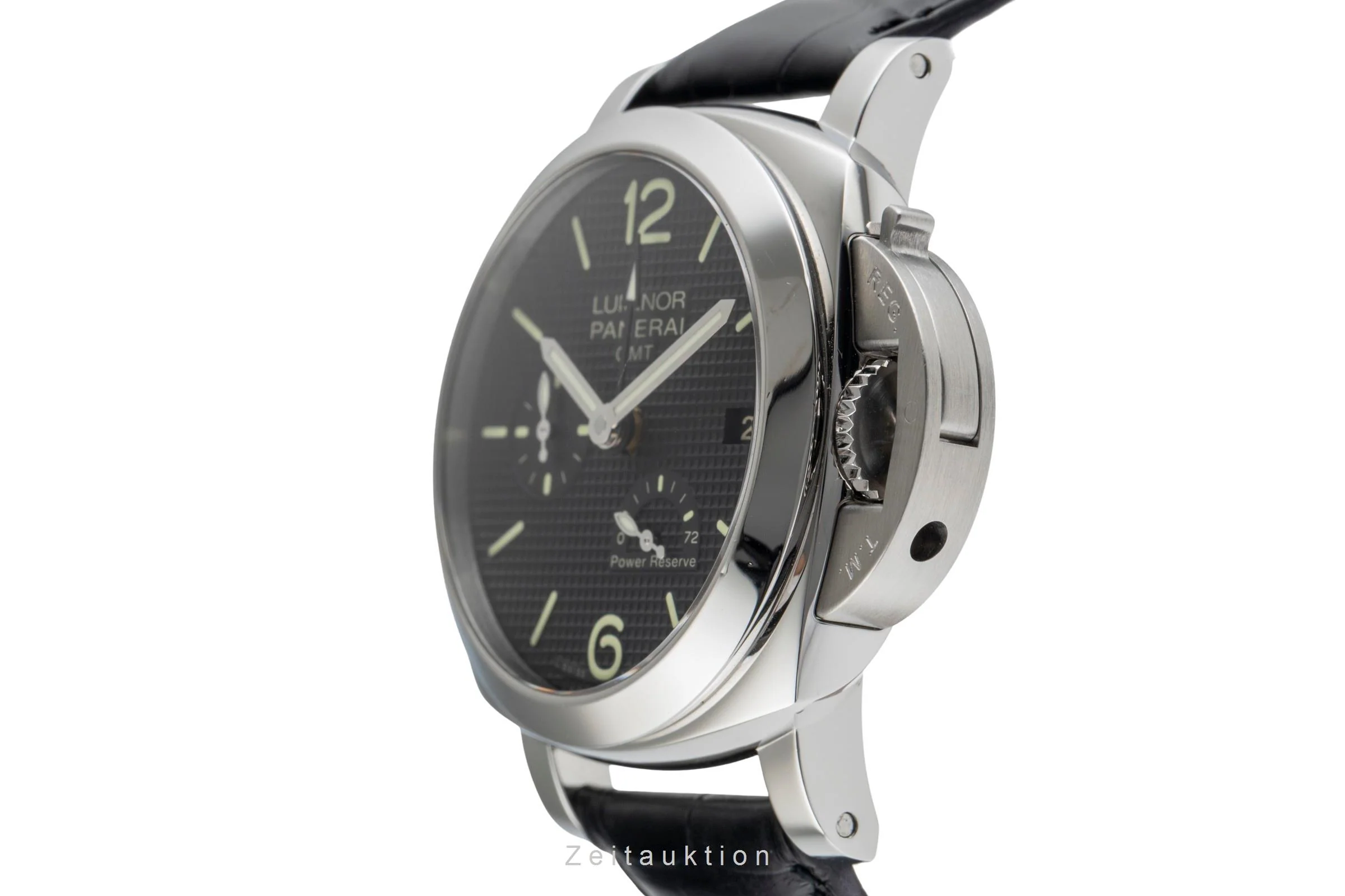 Panerai Luminor GMT steel automatic men's watch PAM00537  [2504135] - Image 7
