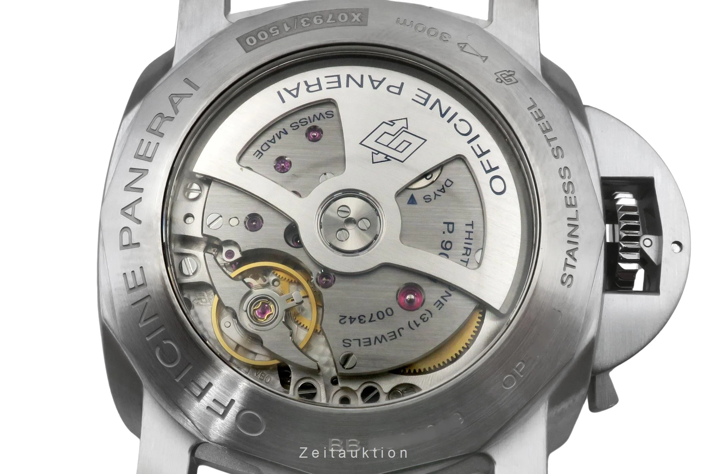 Panerai Luminor GMT steel automatic men's watch PAM01033  [2503744] - Image 14