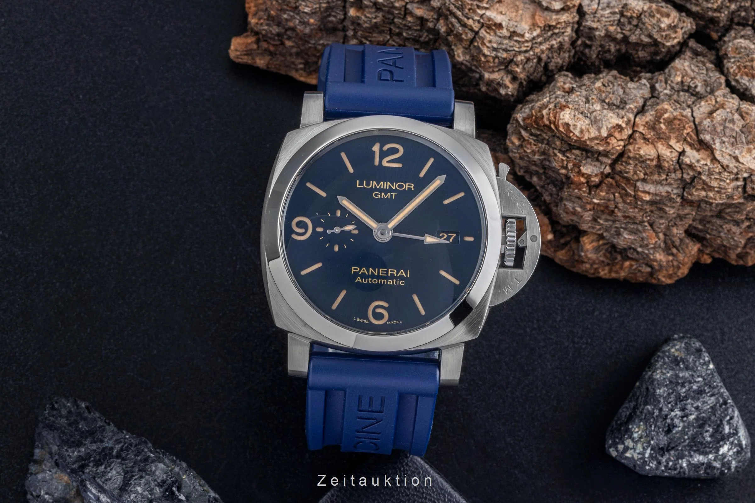 Panerai Luminor GMT steel automatic men's watch PAM01033  [2503744] - Image 4
