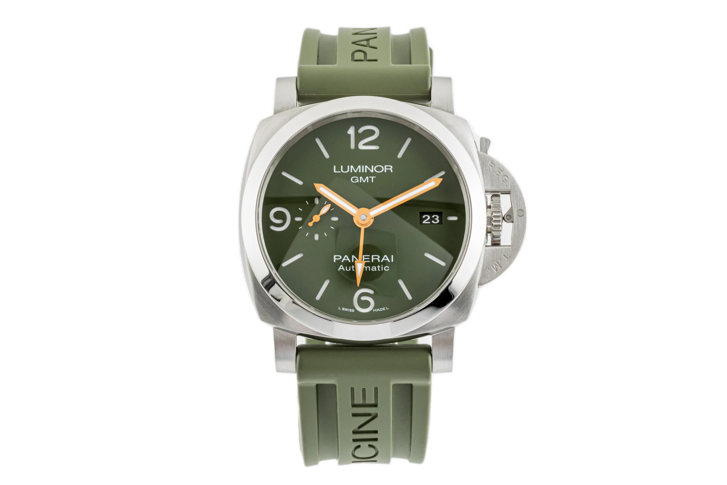 Panerai Luminor GMT steel automatic men's watch PAM01056 Limited  [2303873] - Image 4