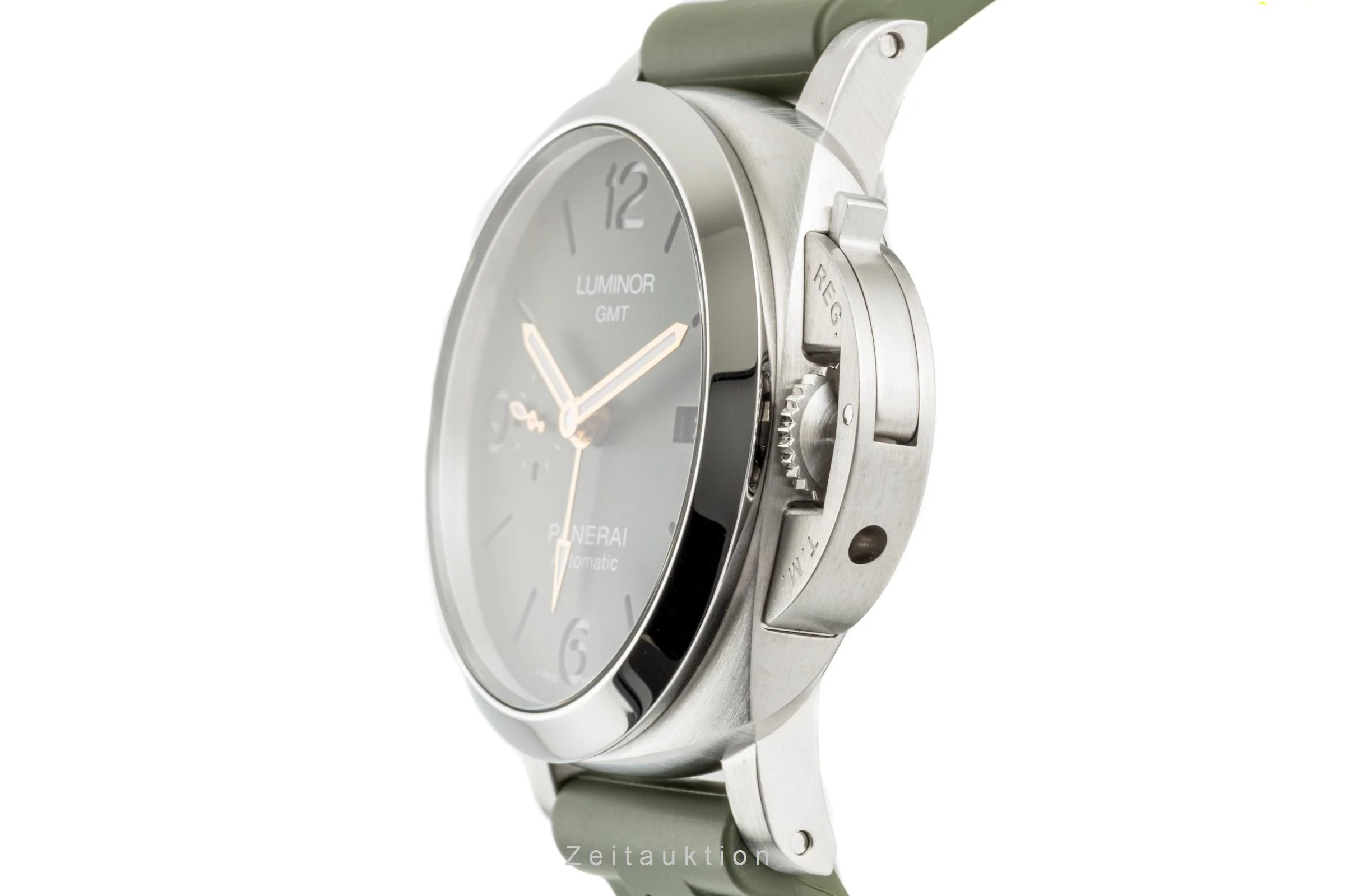 Panerai Luminor GMT steel automatic men's watch PAM01056 Limited  [2303873] - Image 6