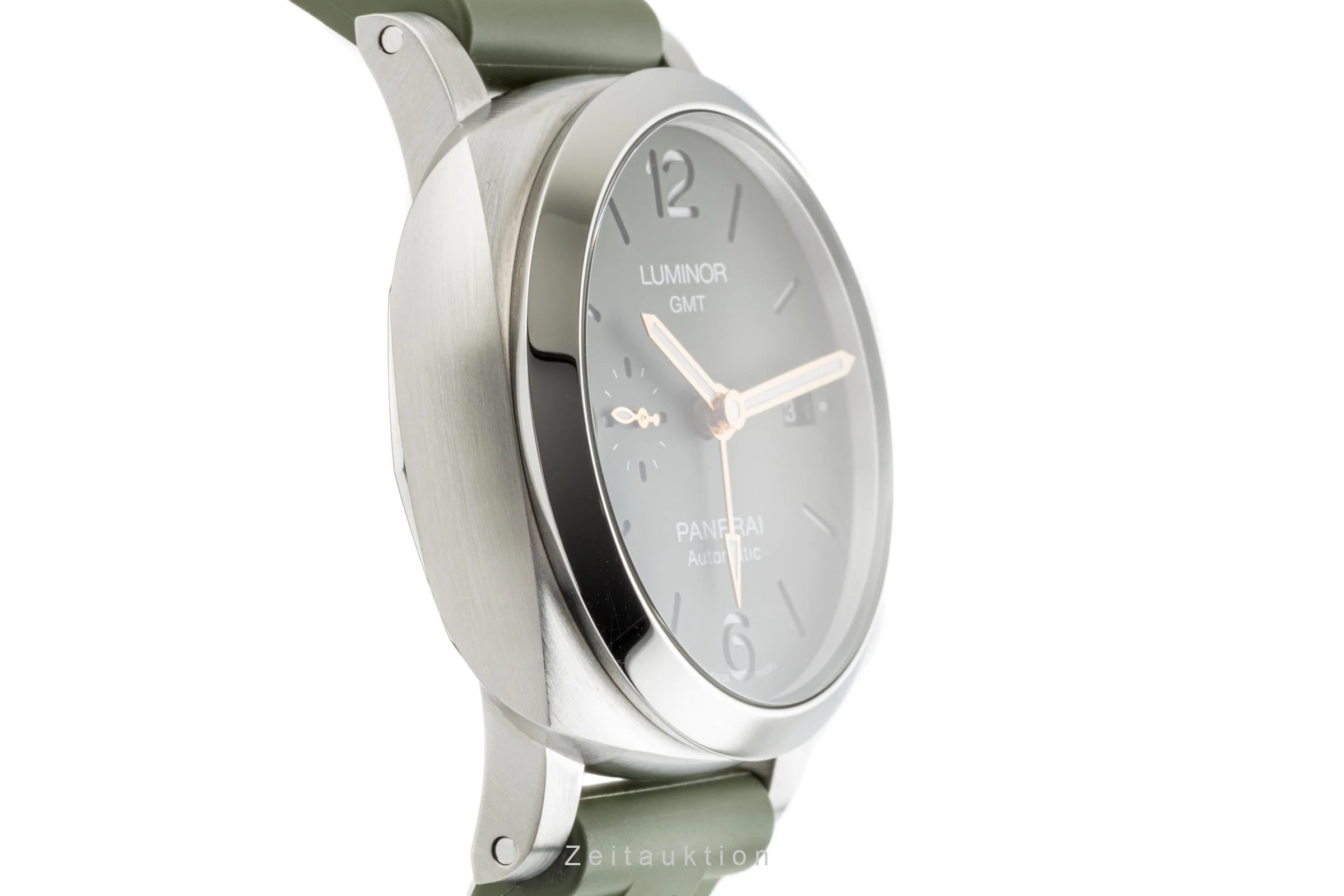 Panerai Luminor GMT steel automatic men's watch PAM01056 Limited  [2303873] - Image 7