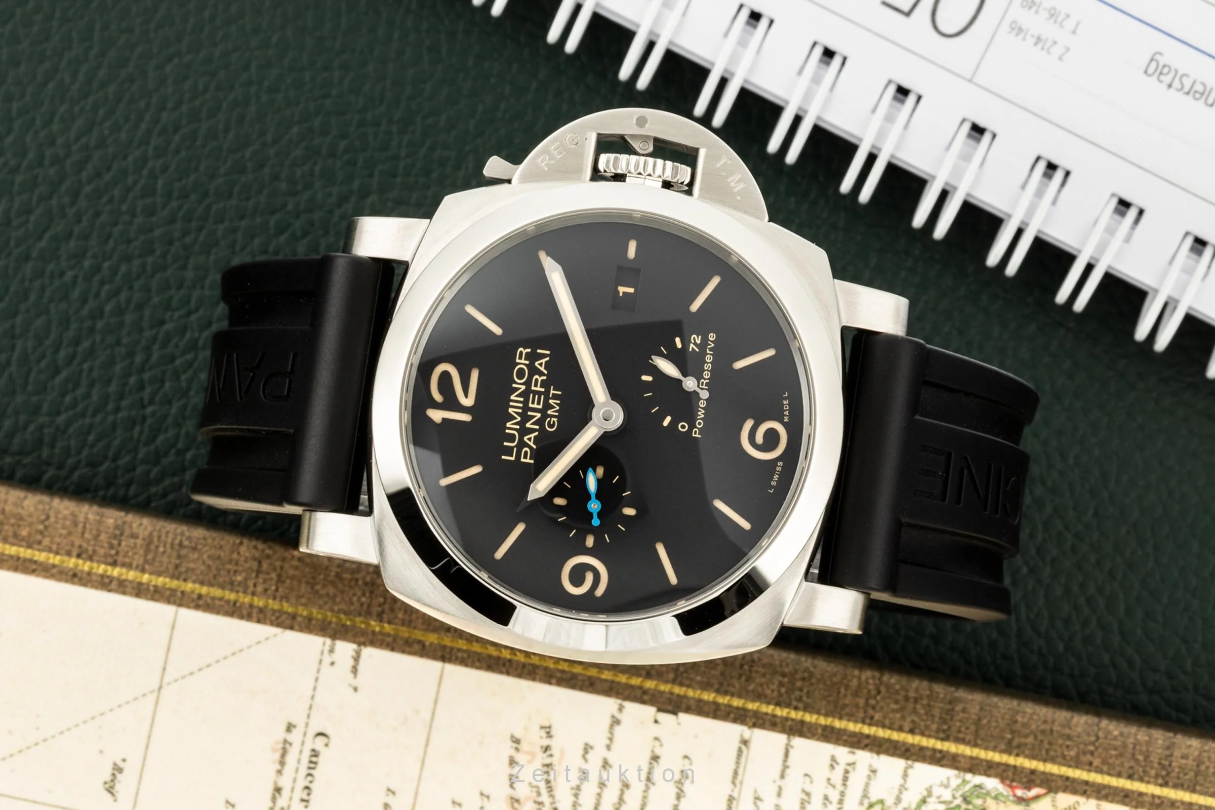 Panerai Luminor GMT steel automatic men's watch PAM01321 LP: 10300EUR  [2205870] - Image 2