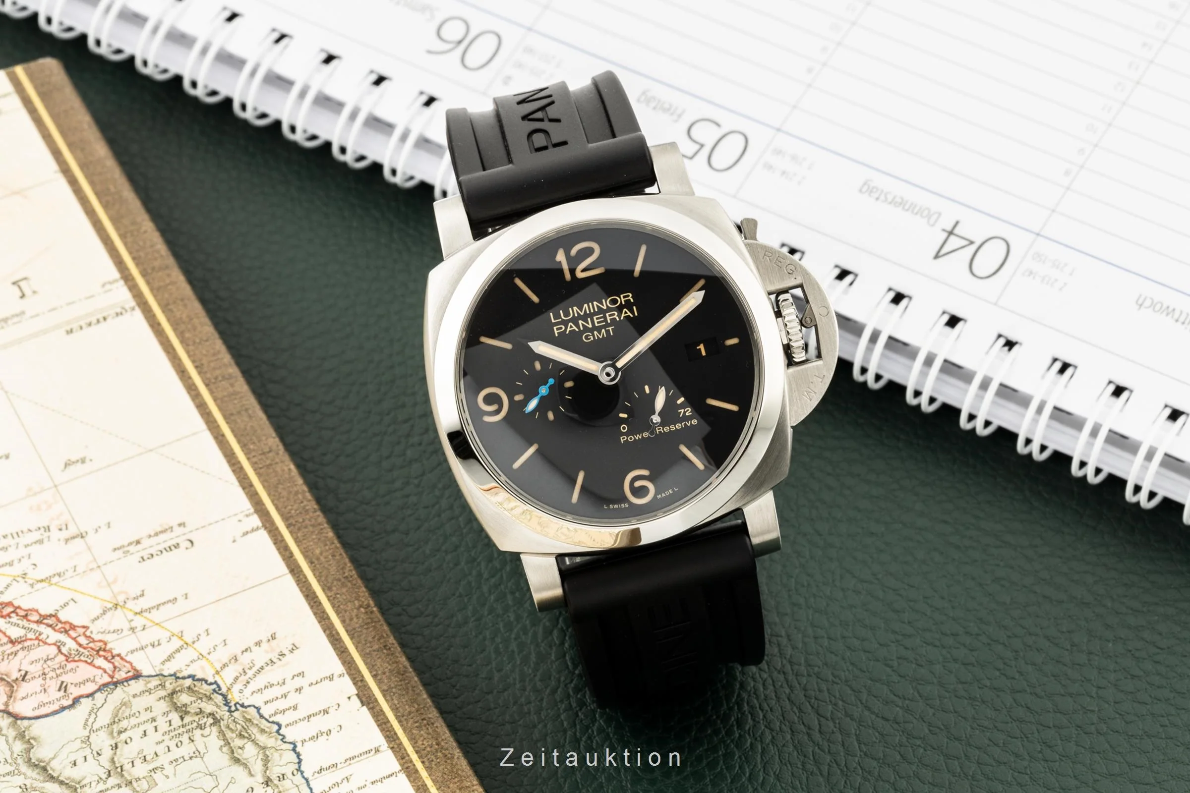 Panerai Luminor GMT steel automatic men's watch PAM01321 LP: 10300EUR  [2205870] - Image 3