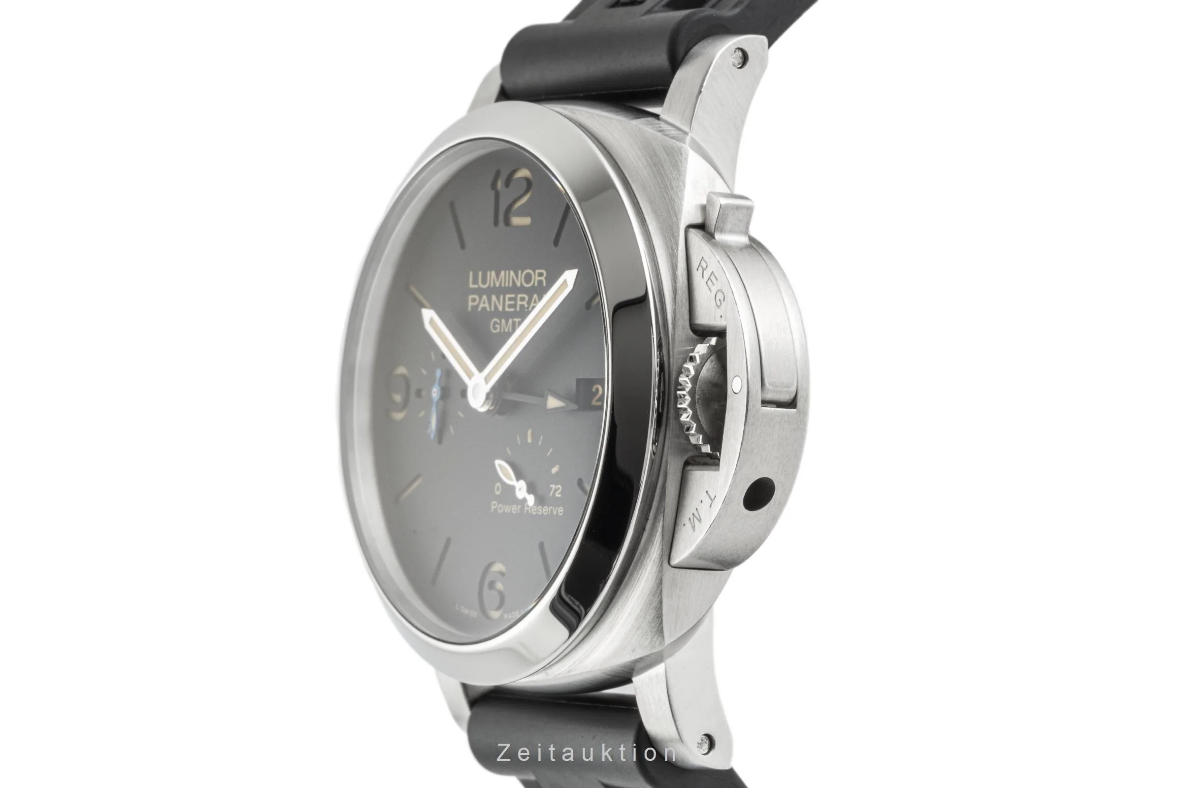 Panerai Luminor GMT steel automatic men's watch PAM01321 LP: 9800EUR  [2303469] - Image 6