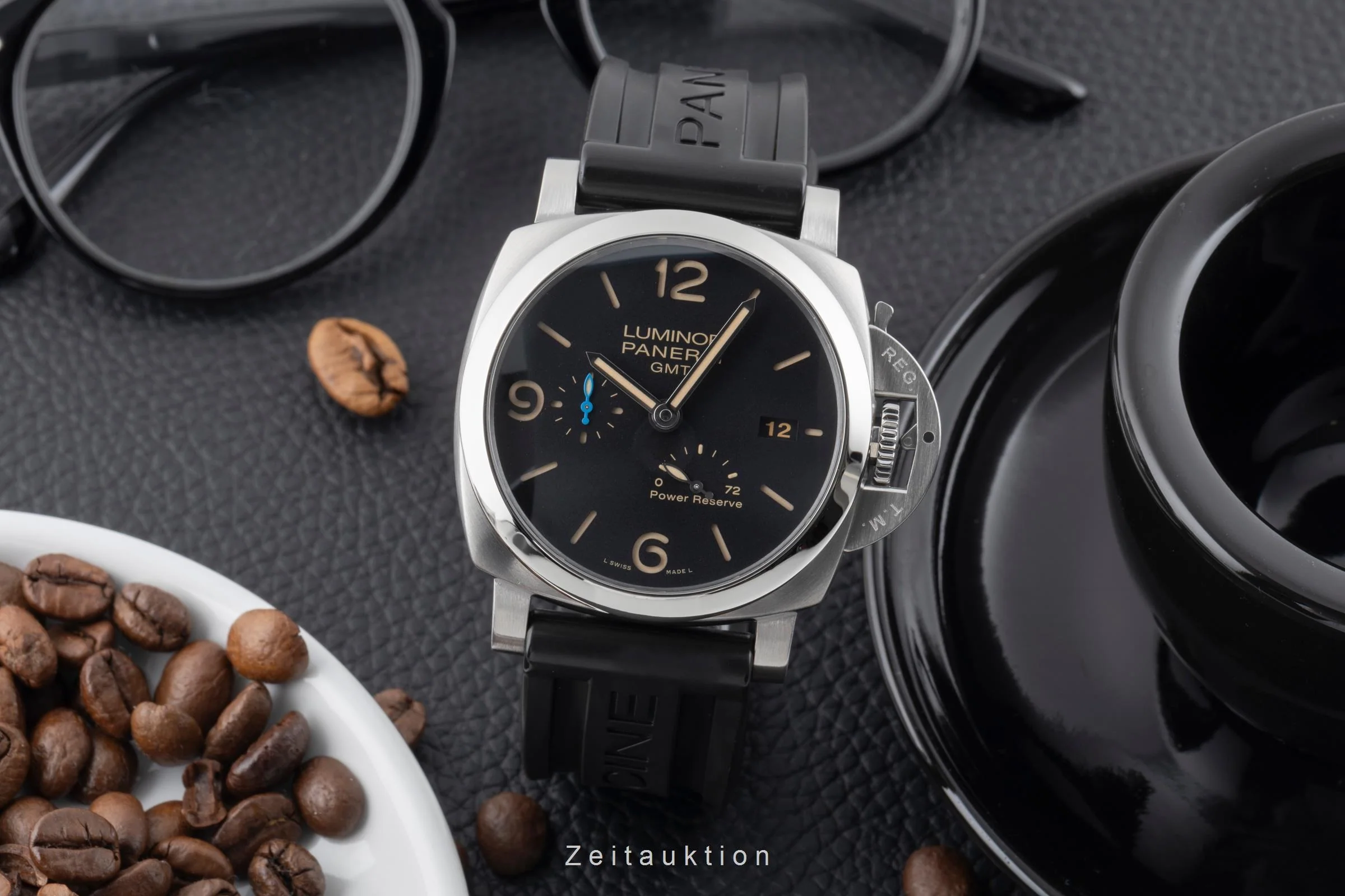 Panerai Luminor GMT steel automatic men's watch PAM01321 LP: 10800EUR  [2503749] - Image 4