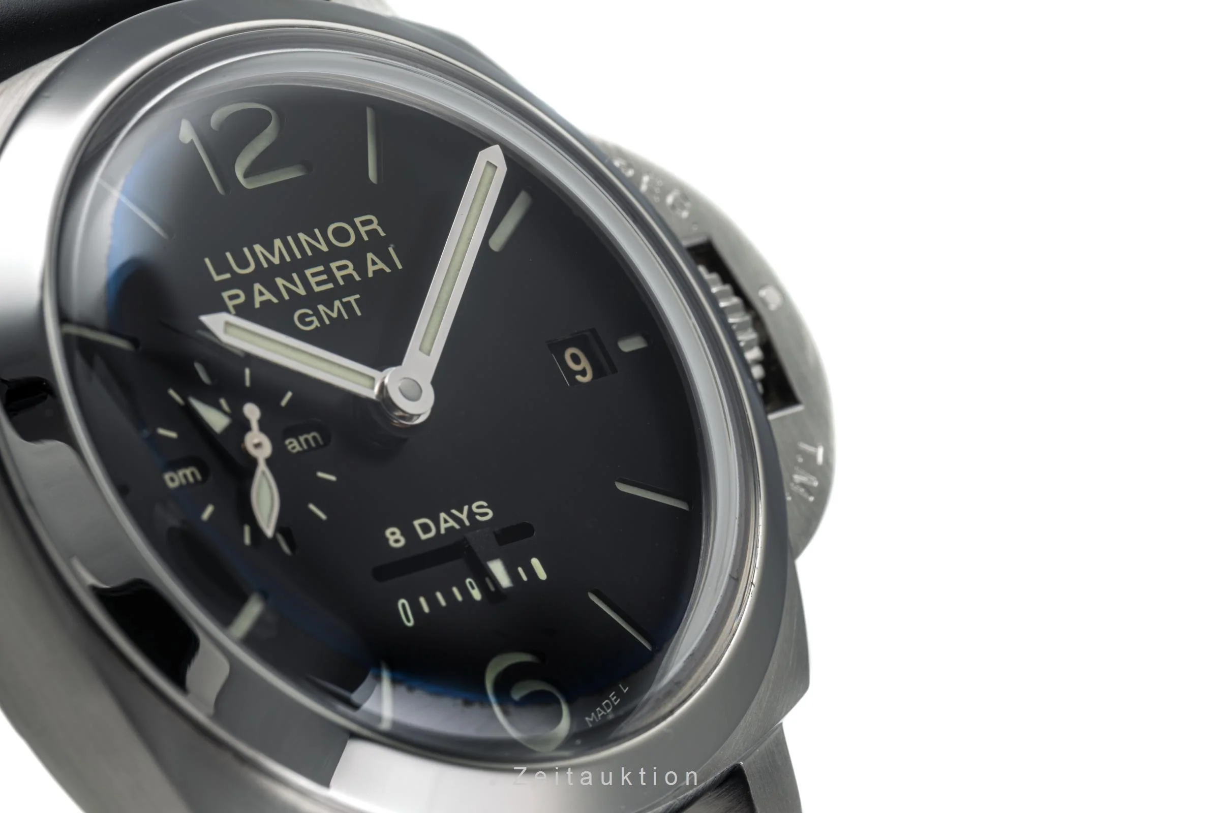 Panerai Luminor GMT steel manual winding men's watch PAM00233  [2304798] - Image 14