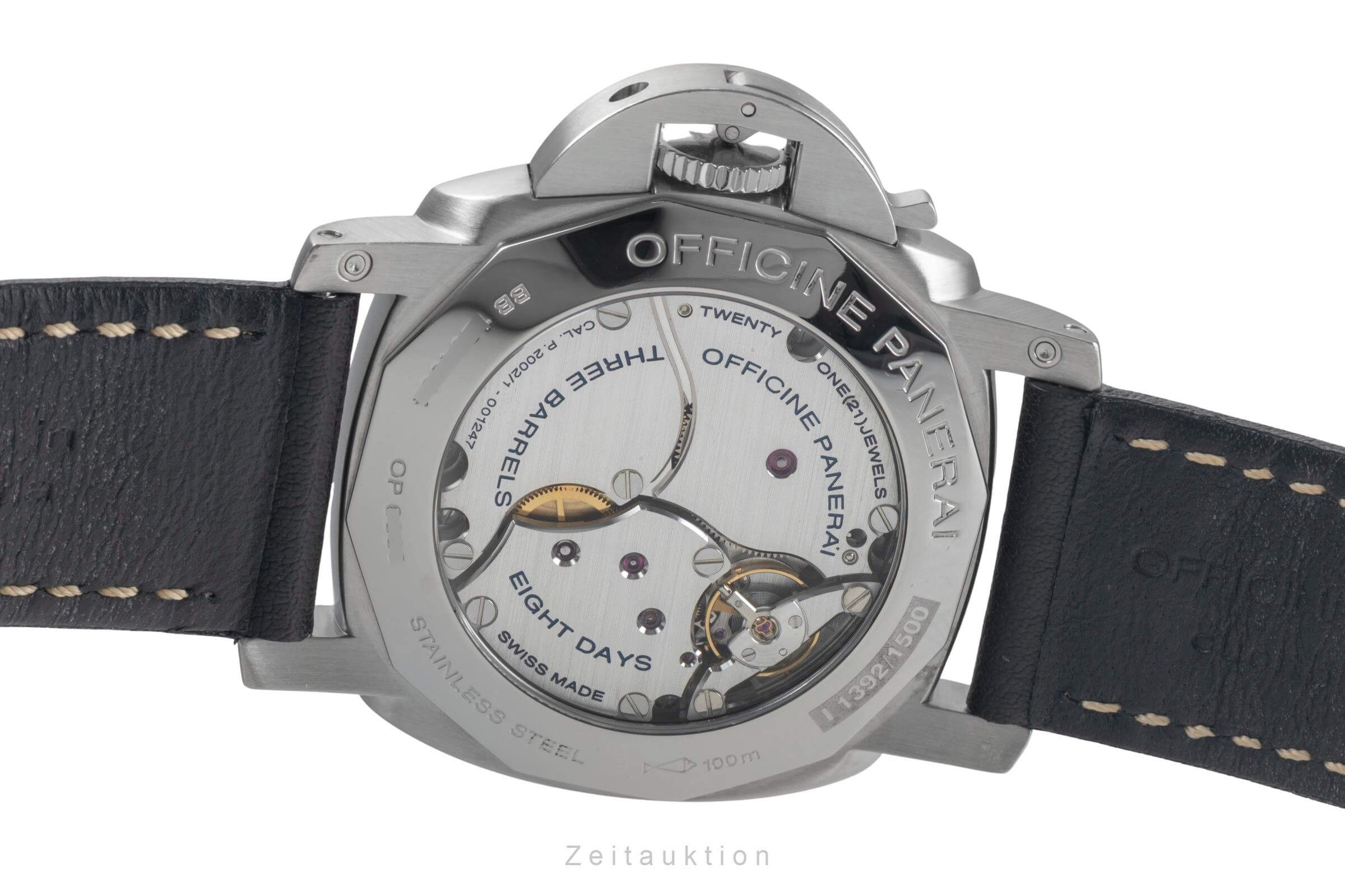 Panerai Luminor GMT steel manual winding men's watch PAM00233  [2501336] - Image 11