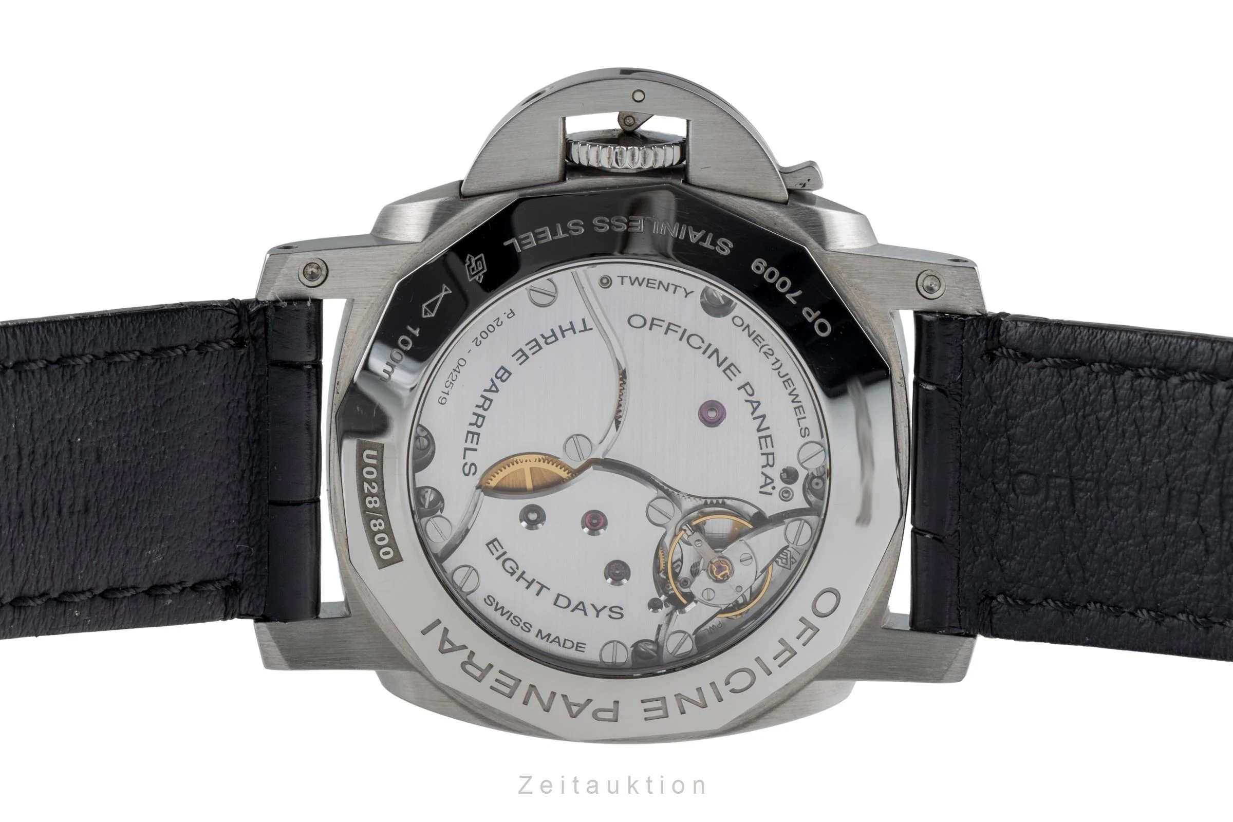 Panerai Luminor GMT steel manual winding men's watch PAM00233  [2505325] - Image 12