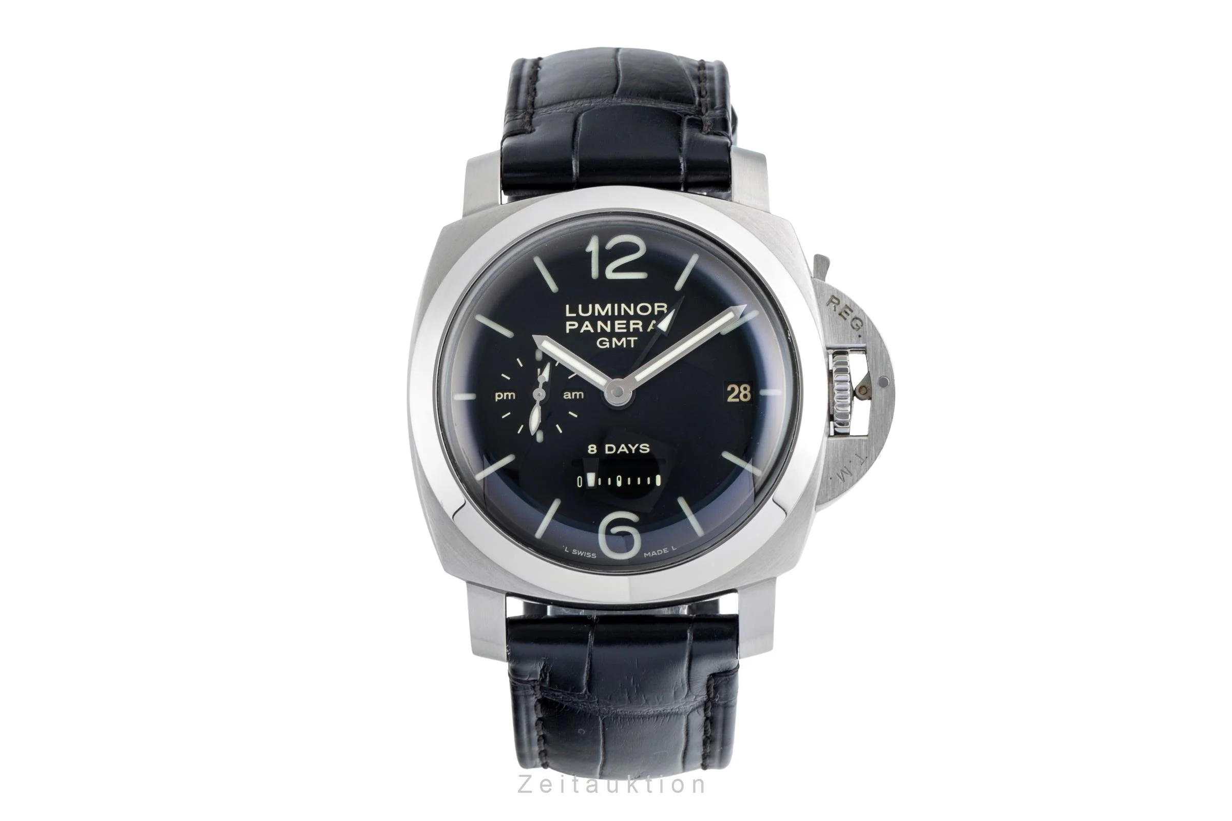 Panerai Luminor GMT steel manual winding men's watch PAM00233  [2505325] - Image 5