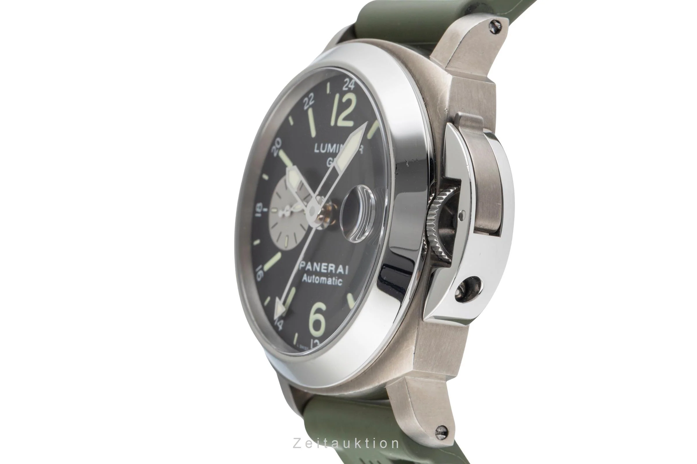Panerai Luminor GMT steel / titanium automatic men's watch PAM00161  [2502789] - Image 7