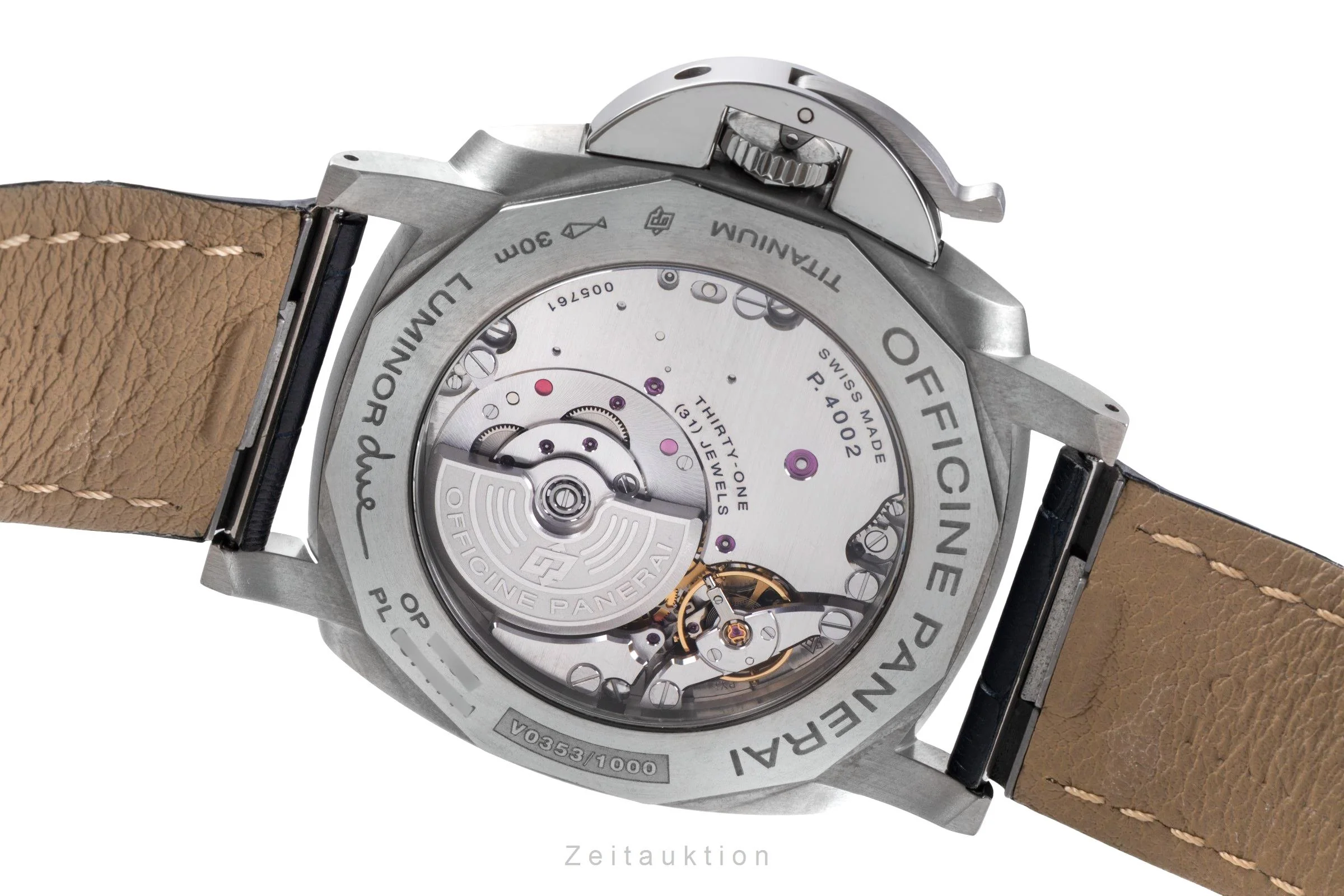 Panerai Luminor GMT titanium automatic men's watch PAM00964  [2506098] - Image 12