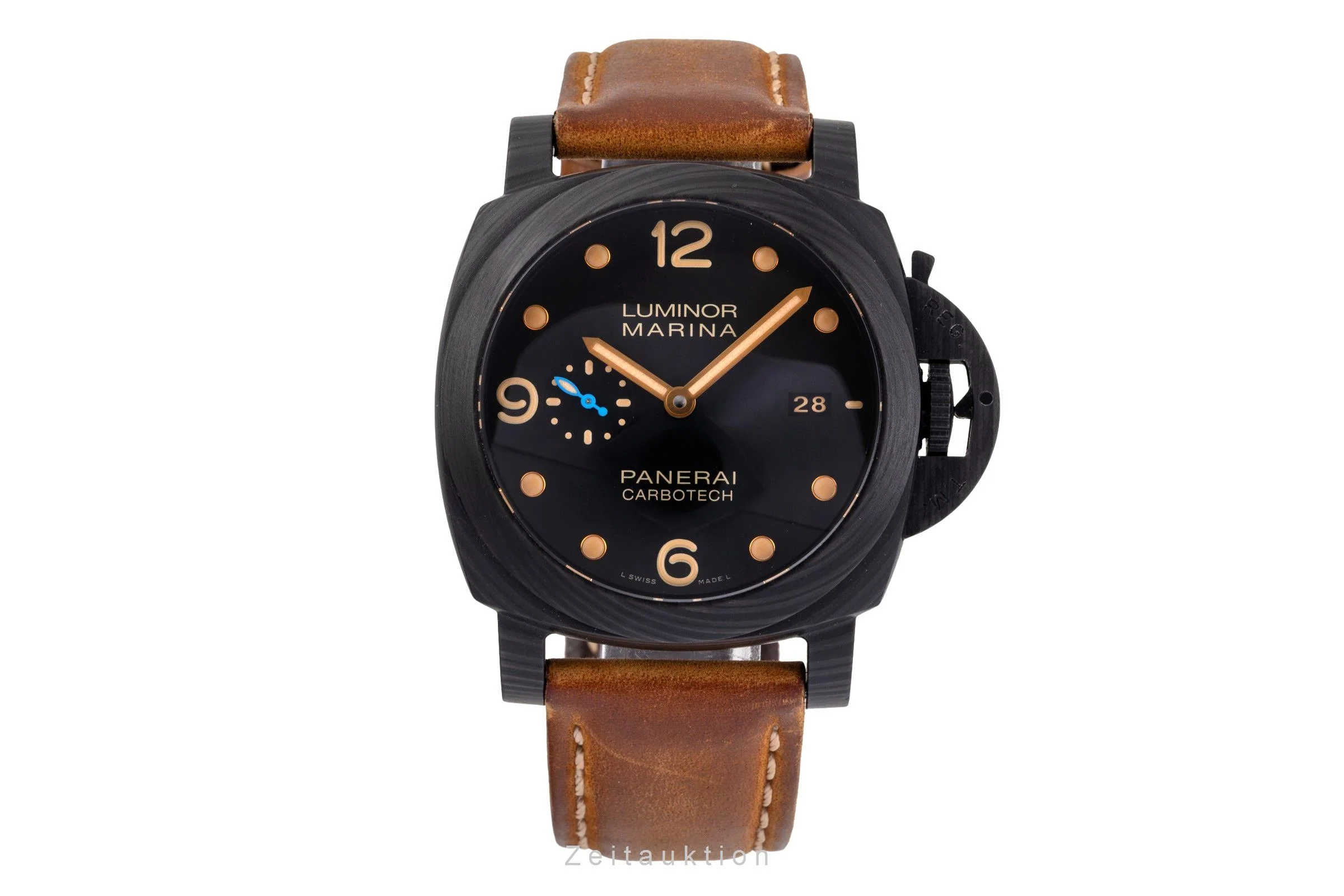 Panerai Luminor Marina carbon automatic men's watch PAM00661 LP: 11900EUR  [2505009] - Image 5