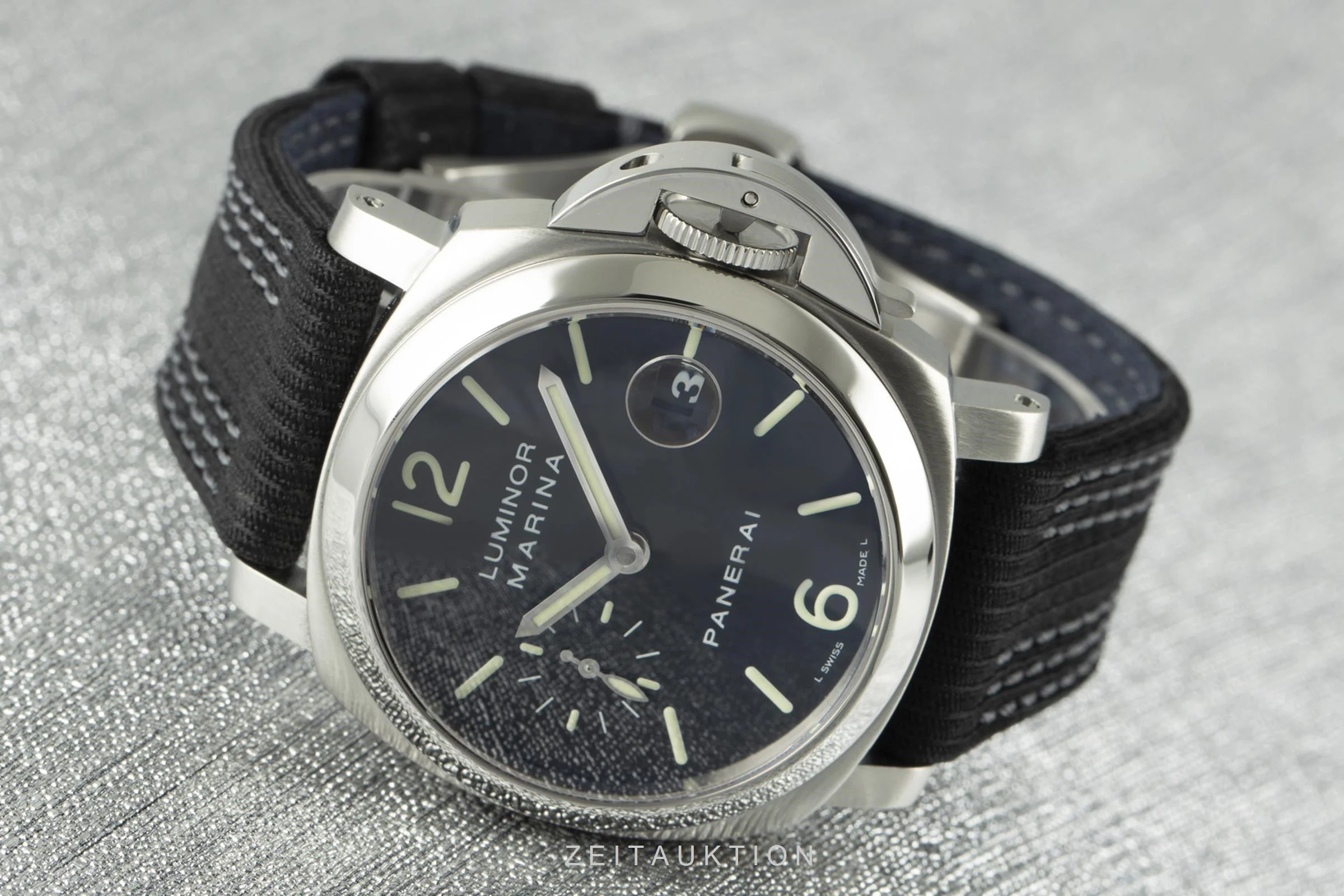 Panerai Luminor Marina steel automatic men's watch PAM00048  [2106496] - Image 2