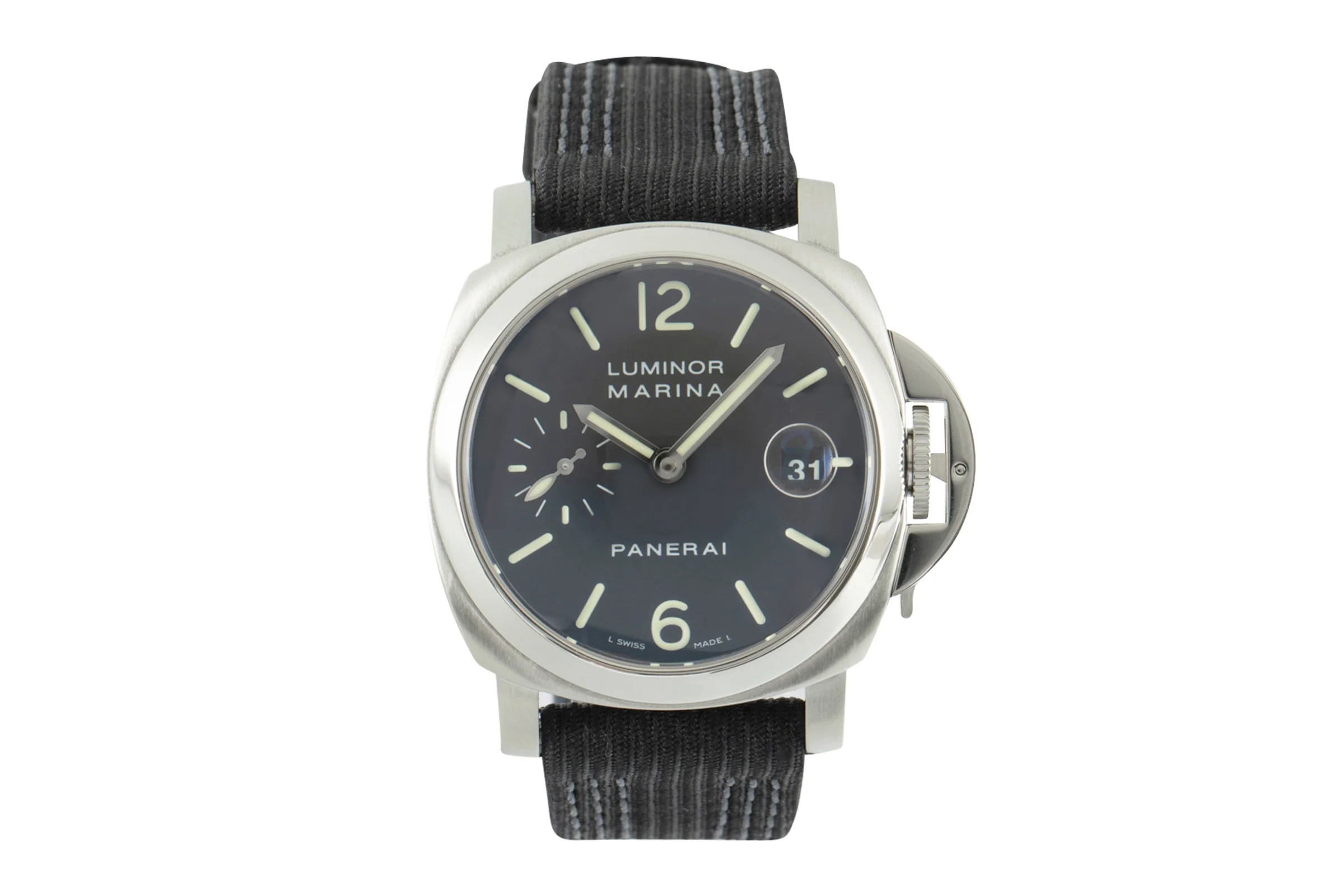 Panerai Luminor Marina steel automatic men's watch PAM00048  [2106496] - Image 4