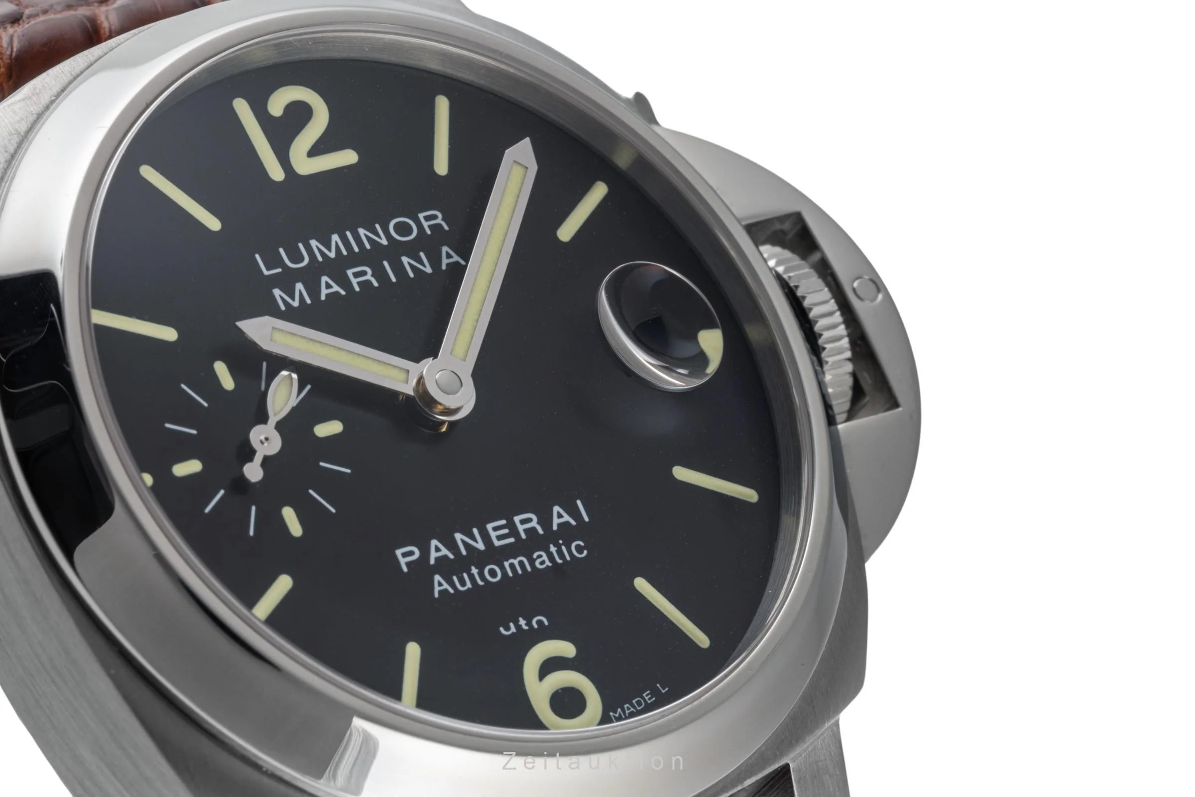 Panerai Luminor Marina steel automatic men's watch PAM00048 LP: 7900EUR  [2305681] - Image 13
