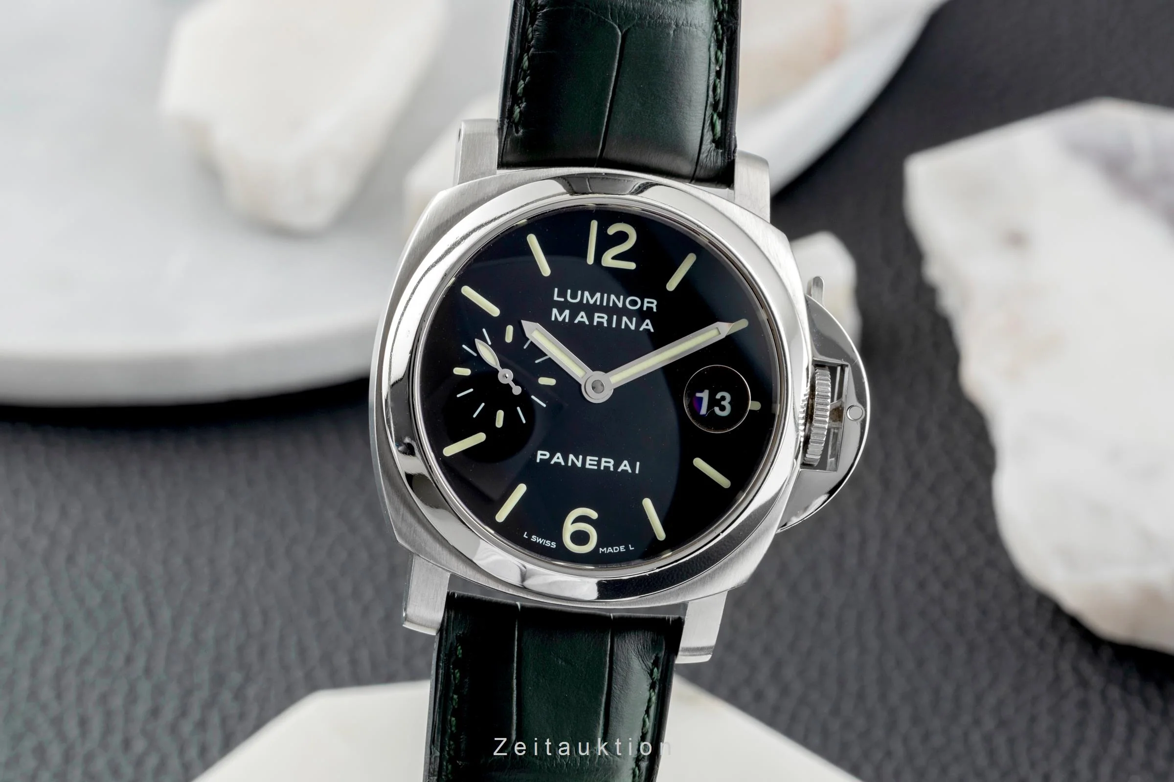 Panerai Luminor Marina steel automatic men's watch PAM00048  [2504323] - Image 2