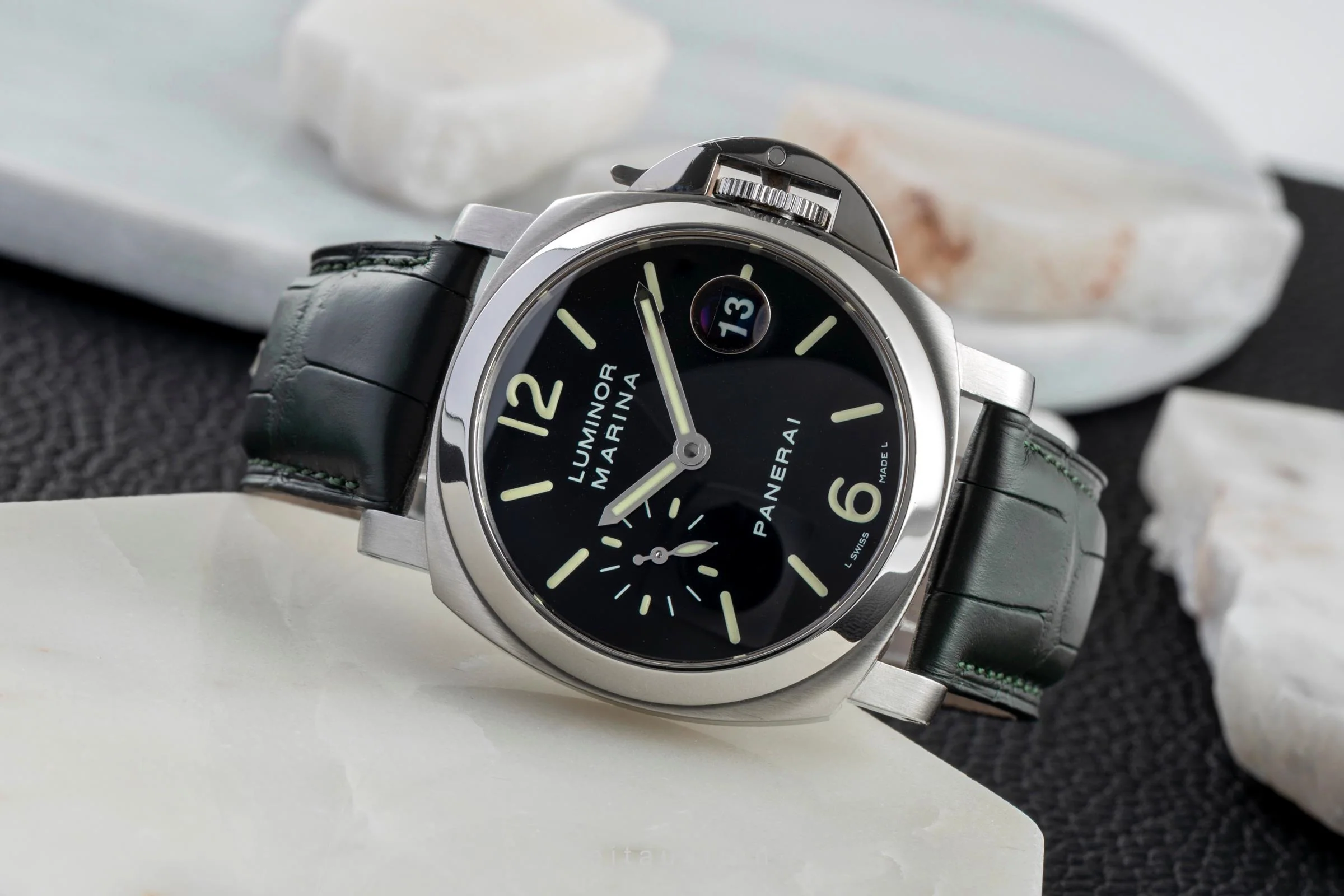Panerai Luminor Marina steel automatic men's watch PAM00048  [2504323] - Image 3