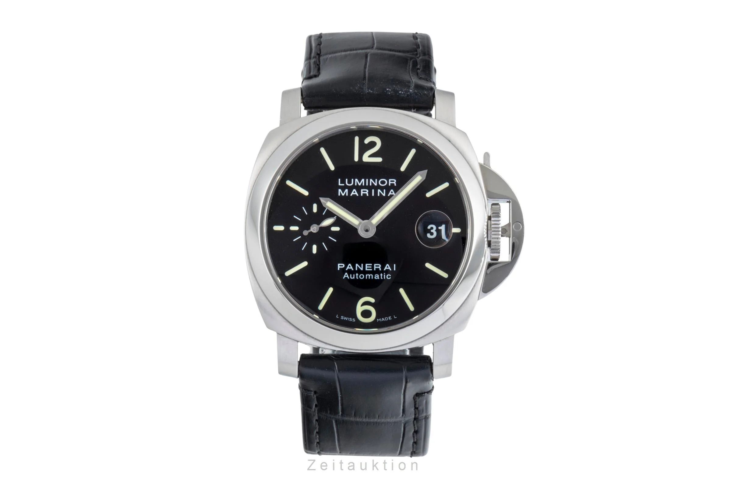 Panerai Luminor Marina steel automatic men's watch PAM00048  [2507538] - Image 5