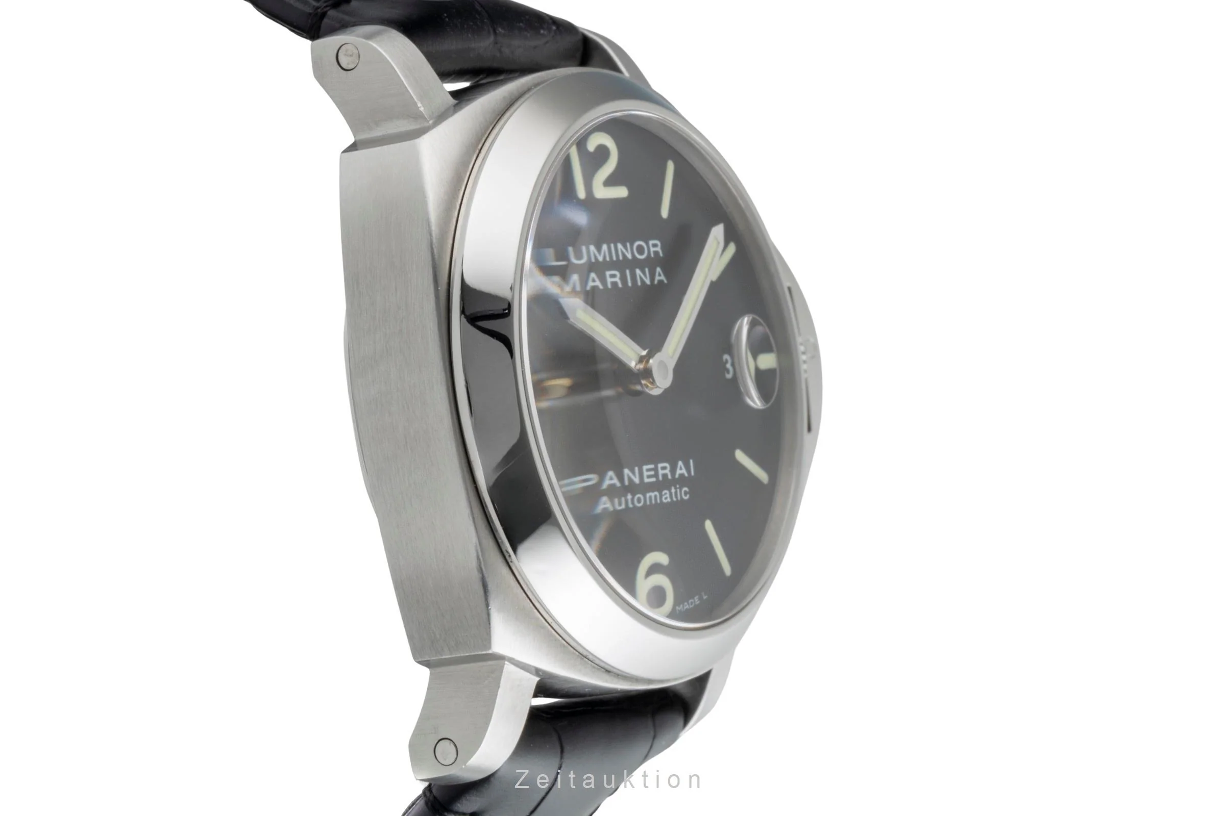 Panerai Luminor Marina steel automatic men's watch PAM00048  [2507538] - Image 8